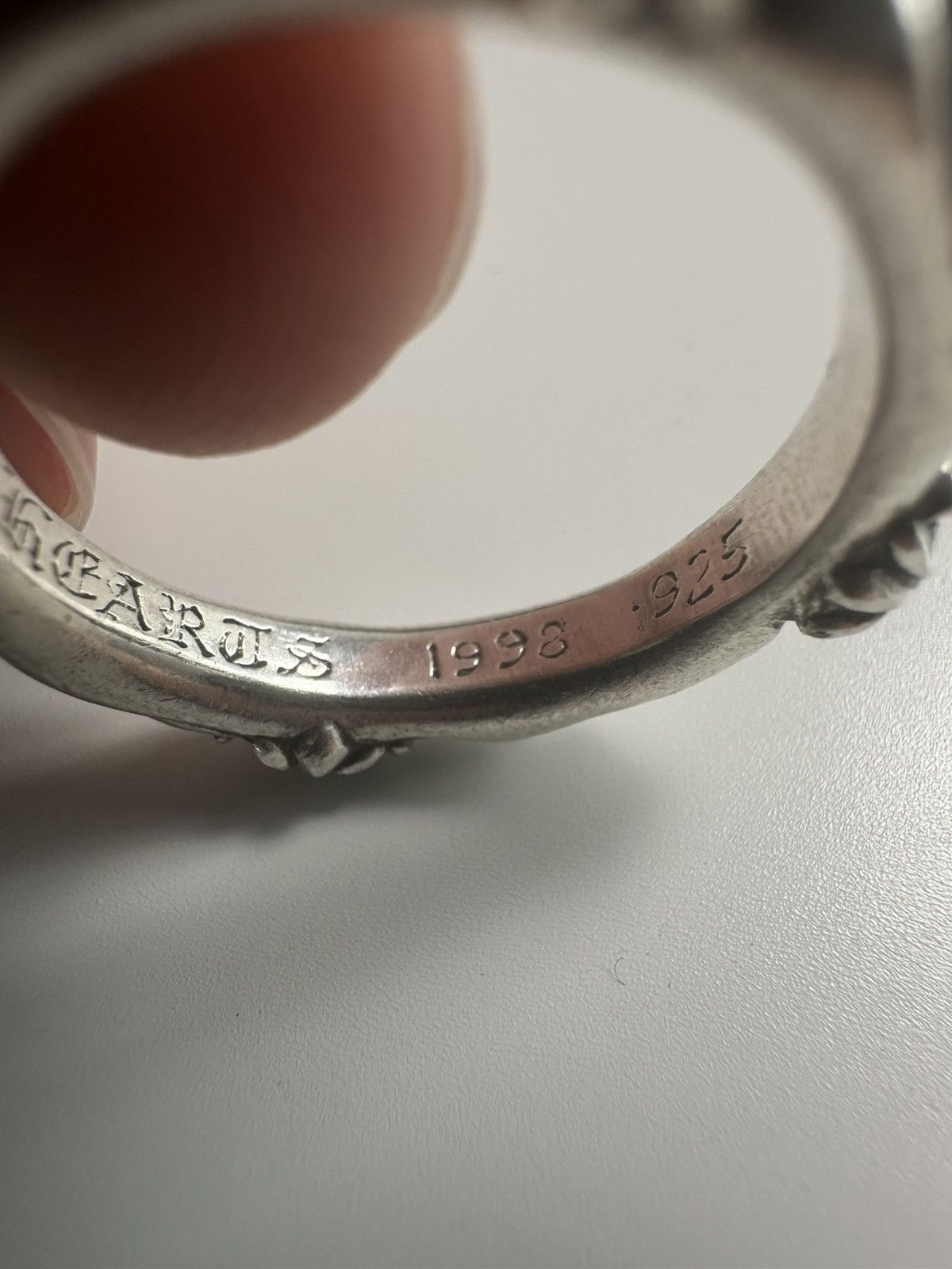 Chrome Hearts Chrome Hearts .925 SBT Cross Band Ring US11.5 Size ONE SIZE - 7 Thumbnail