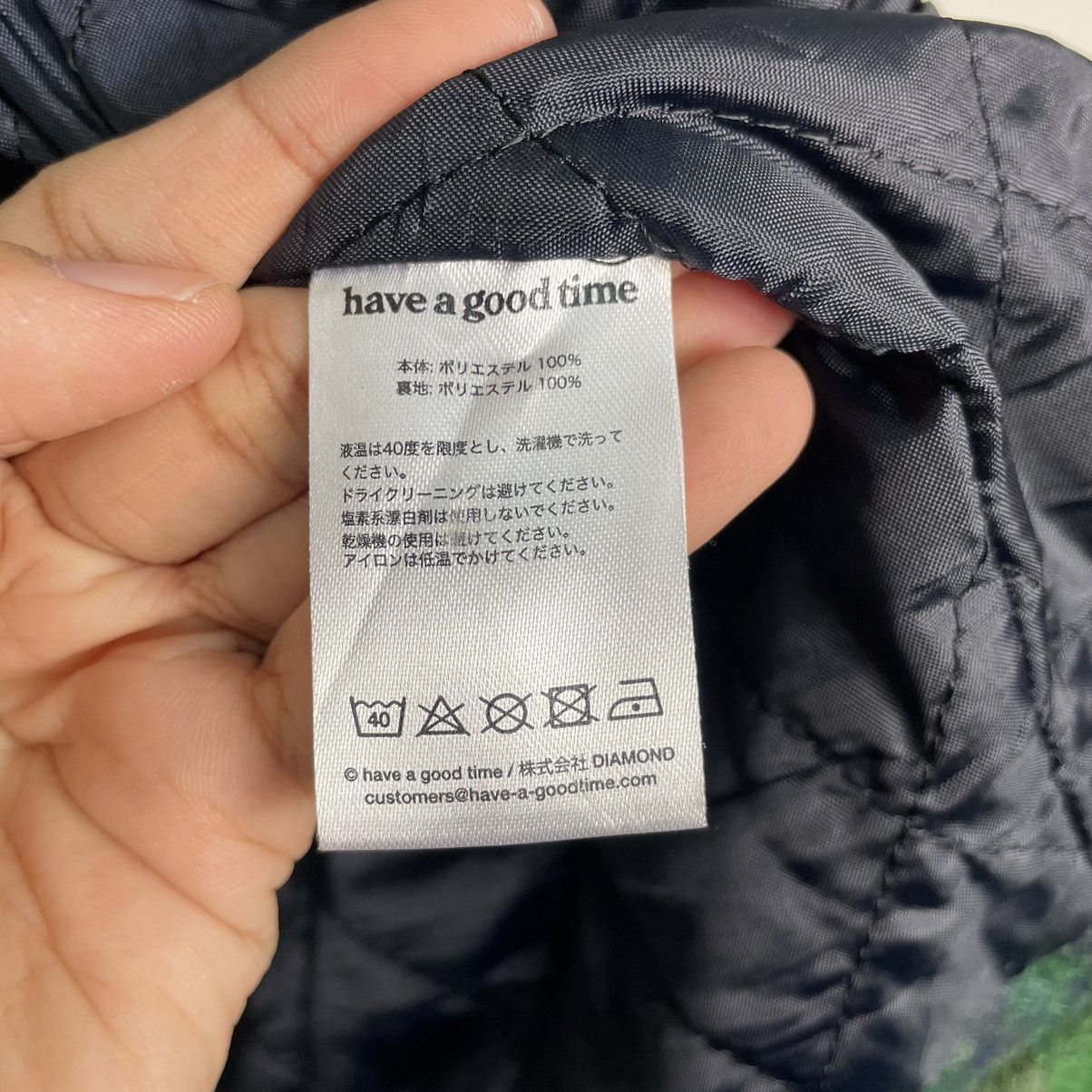 Have A Good Time × Japanese Brand 💥GOODYS ZIP UP TARTAN GREEN JACKET Size US L / EU 52-54 / 3 - 17 Thumbnail
