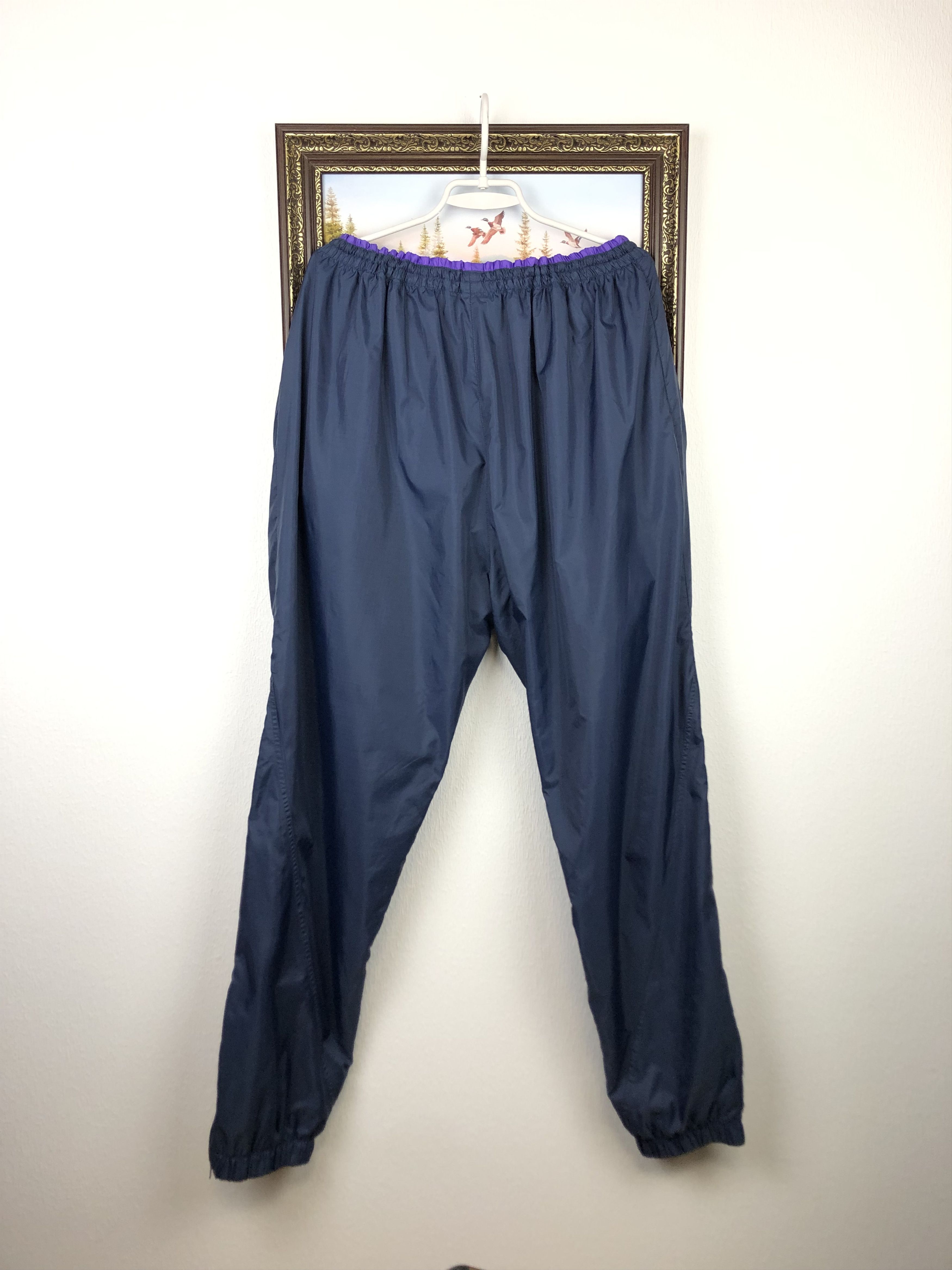 Nike Vintage 90's Nylon Track Pants Athletic Mens Sweatpants 2XL Size US 38 / EU 54 - 9 Thumbnail