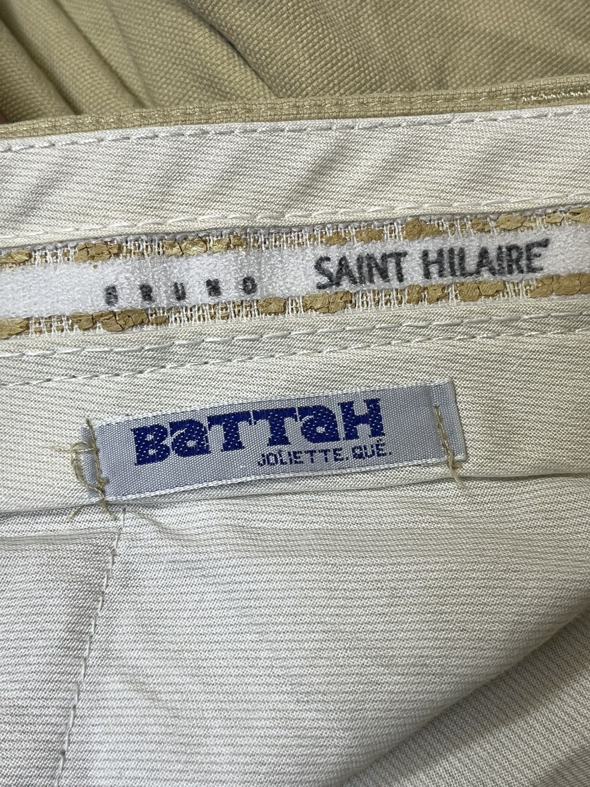 Vintage VINTAGE BRUNO SAINT HILAIRE MADE IN FRANCE CASUAL PANTS Size US 34 / EU 50 - 19 Thumbnail