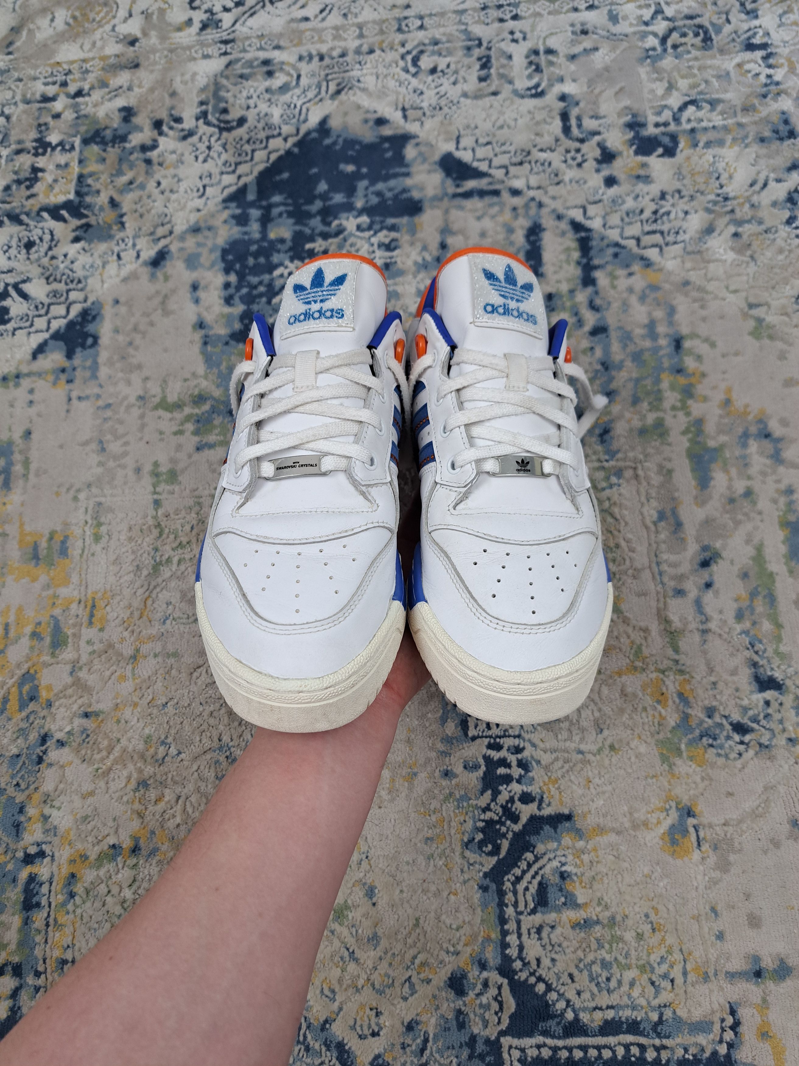 Adidas Adidas x Swarovski Crystals Rivalry Low Very Rare Sneakers Size US 7 / EU 40 - 8 Thumbnail