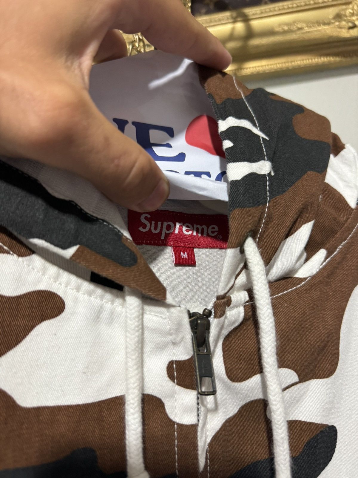 Supreme Supreme Twill Zip up Parka Brown Camo Medium Size US M / EU 48-50 / 2 - 10 Thumbnail