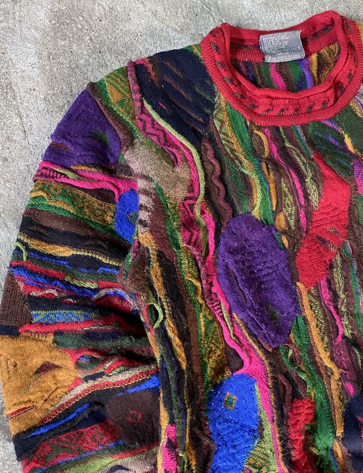 Coogi Coogi - 3D Wool Sweater Size US S / EU 44-46 / 1 - 2 Thumbnail