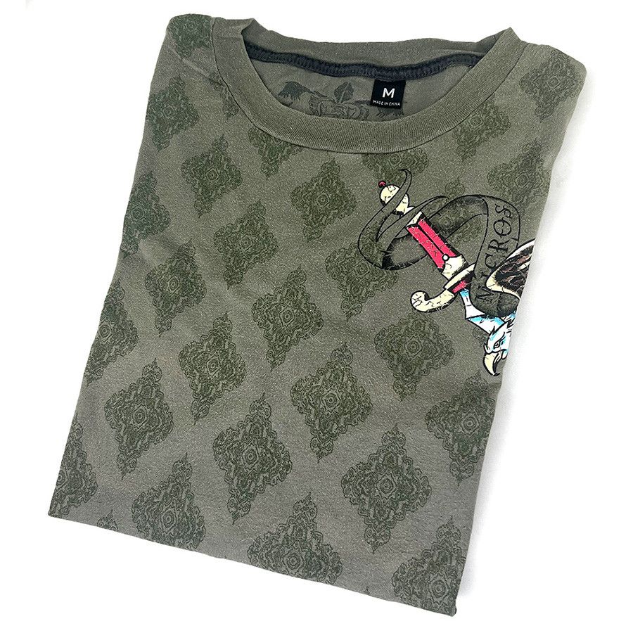Other Micros Olive Short Sleeve Eagle T-Shirt Size US M / EU 48-50 / 2 - 1 Thumbnail