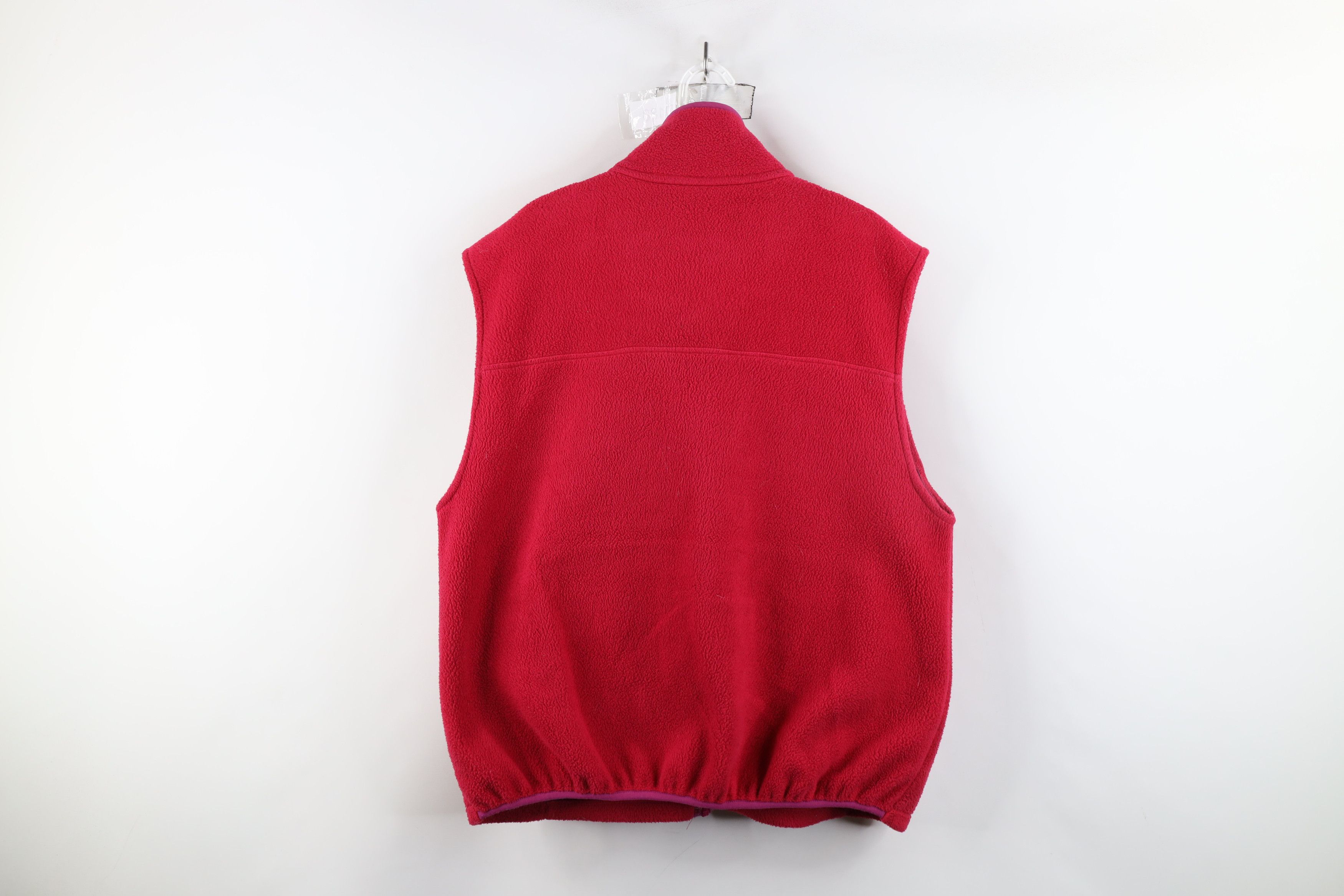 L.L. Bean × Vintage Vintage 90s LL Bean Script Spell Out Fleece Vest Jacket Size XL / US 12-14 / IT 48-50 - 12 Thumbnail