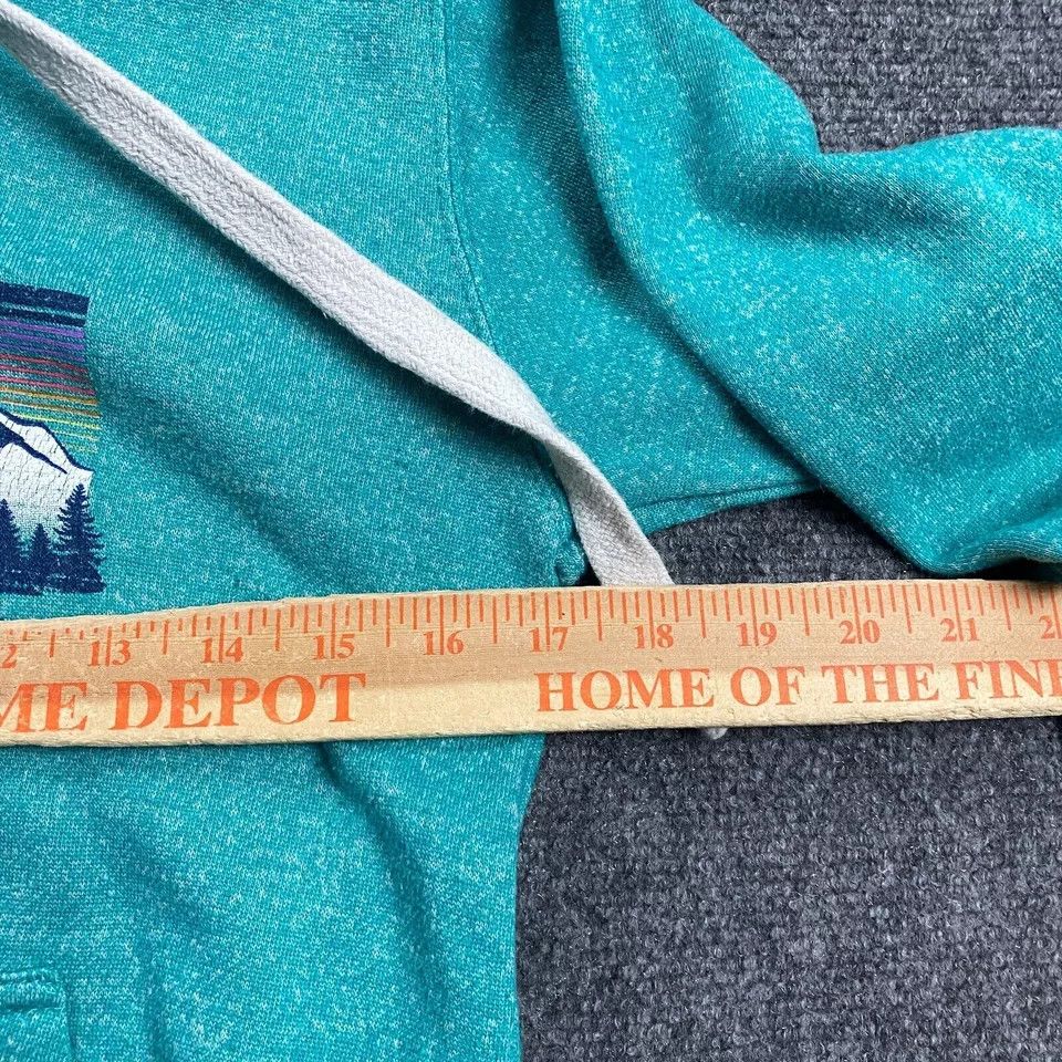 Other Lone Rock Hoodie Womens Small Blue Alaska Wilderness Cotton Size S / US 4 / IT 40 - 5 Thumbnail