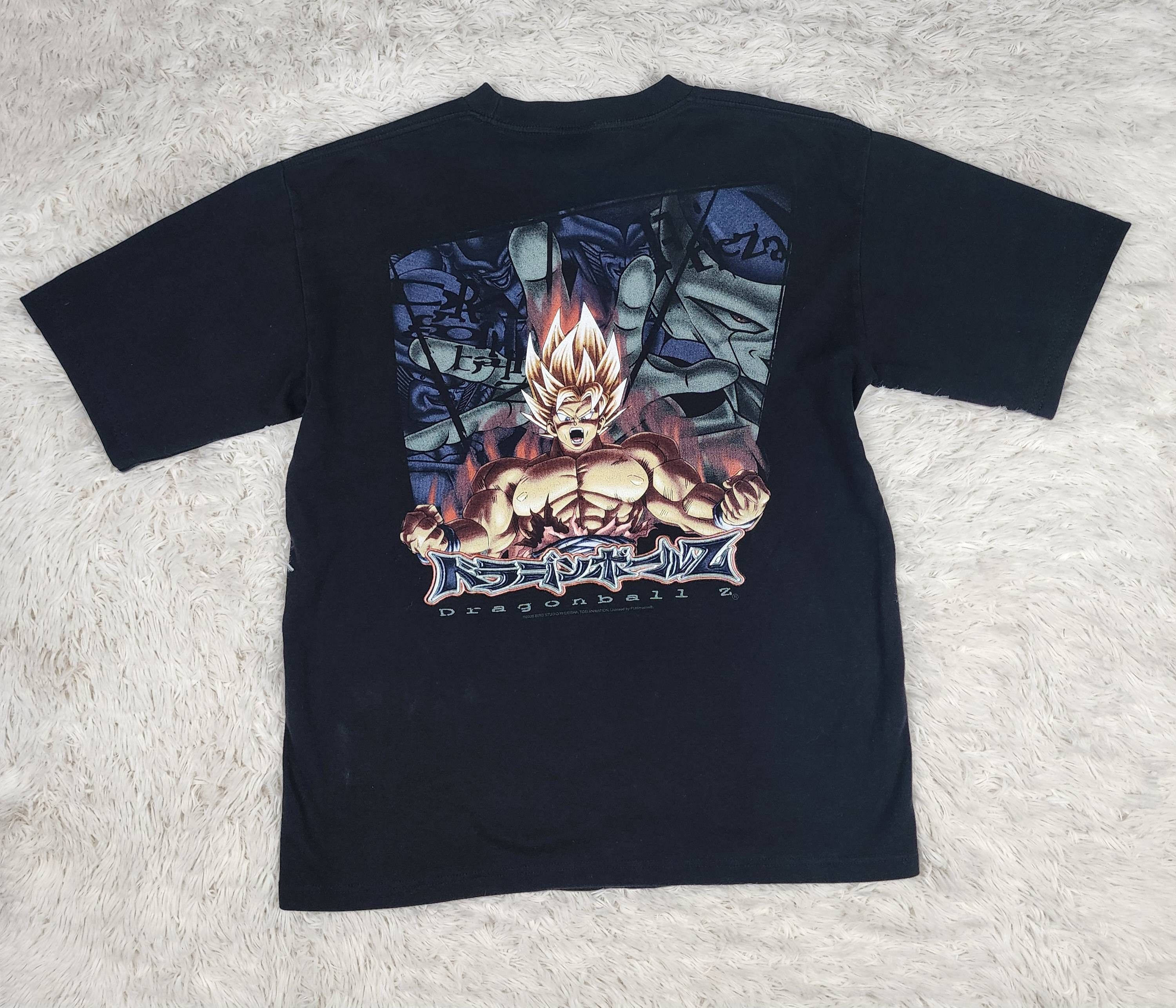 Vintage Y2K Goku vs Freezer 2000 tee