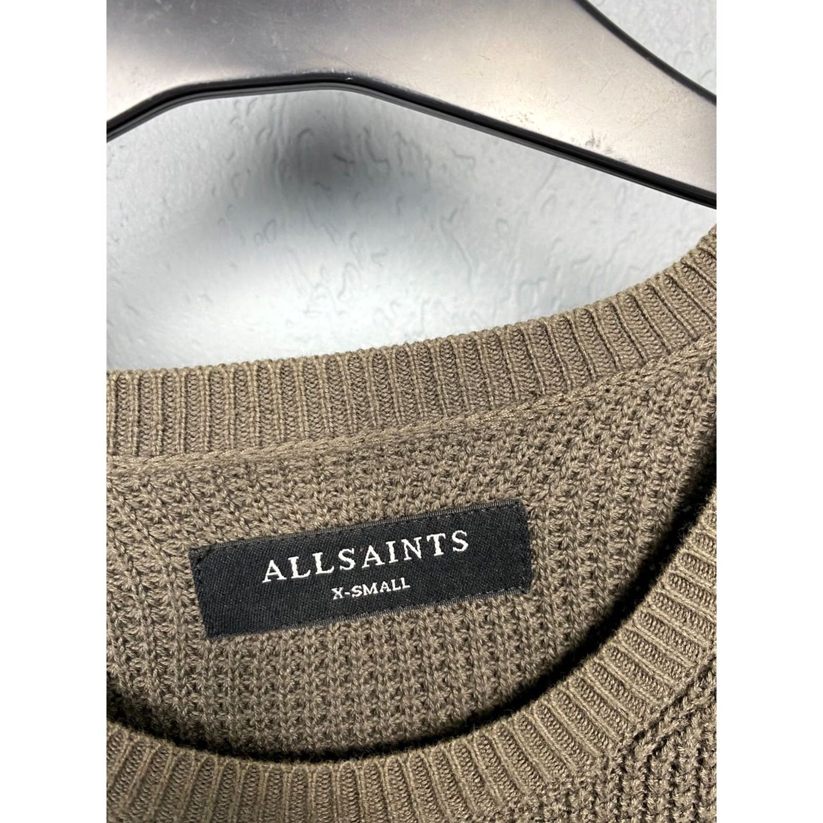 Allsaints Allsaints Mens Trias Crew Neck Knit Sweater XS Multicolor Cotton Knit Pullover Crewneck Shirt Sweater Mens XS Size US XS / EU 42 / 0 - 4 Thumbnail