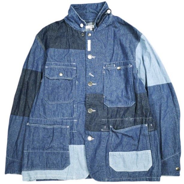 Engineered Garments Engineered Garments Logger Jacket Washed 8oz Denim Jacket Textile Outerwear DUTY FREE for USA