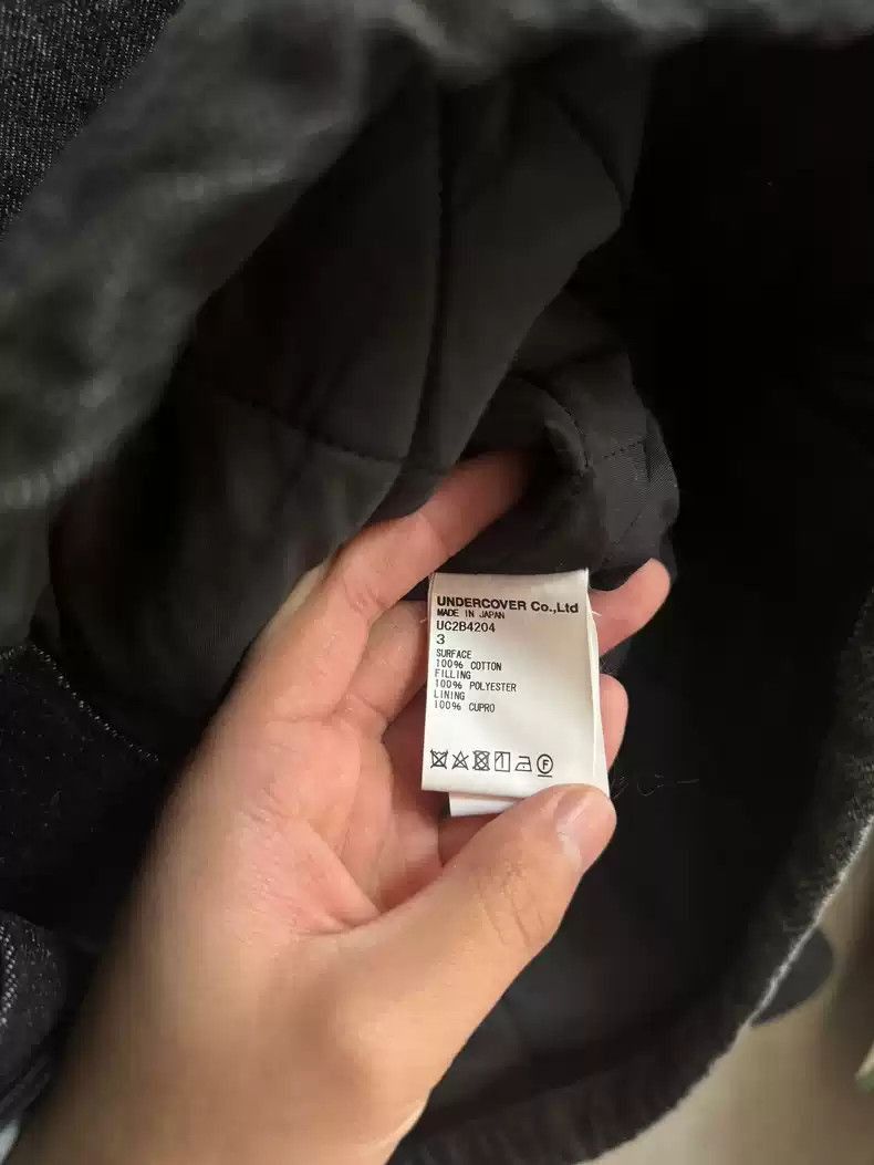 Undercover Undercover 22AW Hitchcock psycho, denim jacket Size US L / EU 52-54 / 3 - 3 Thumbnail