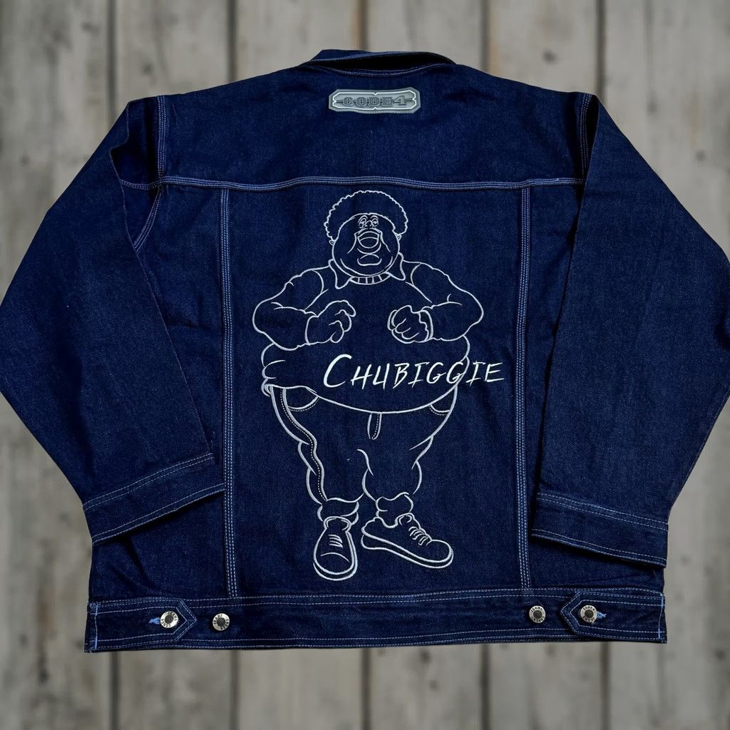 Vintage VINTAGE Chubiggie Denim Set Trucker Jacket XL + Jeans 36 Fubu Style Baggy NY Nike Shirt Mens Size US 36 / EU 52 - 1 Thumbnail