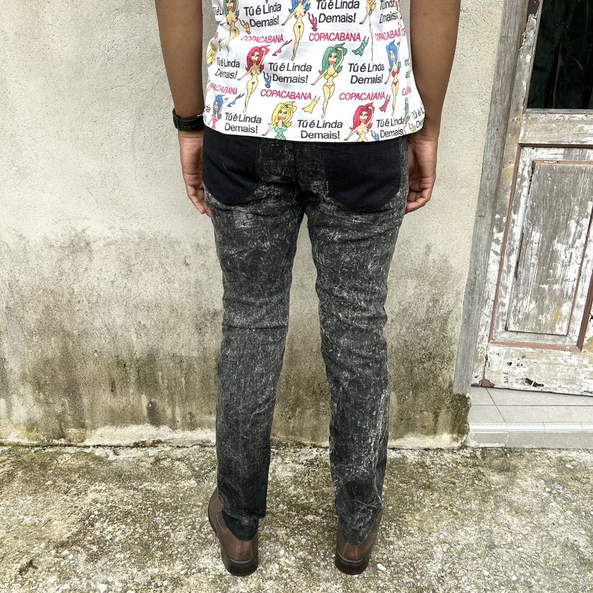 Diet Butcher Slim Skin RAREDiet Butcher Slim Skin 2016 Fall Winter Distrrssed Pants Size US 31 - 7 Thumbnail