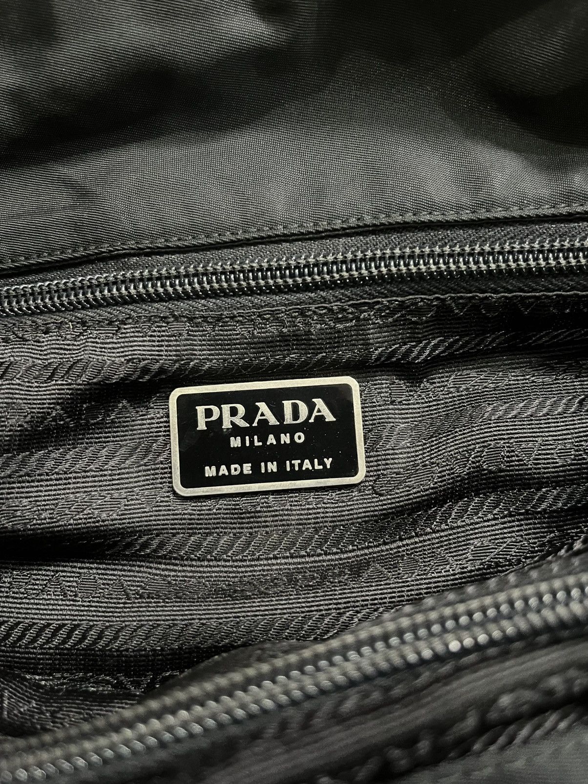 Prada Authentic PRADA Tessuto Nylon Tote Bag Size ONE SIZE - 8 Thumbnail