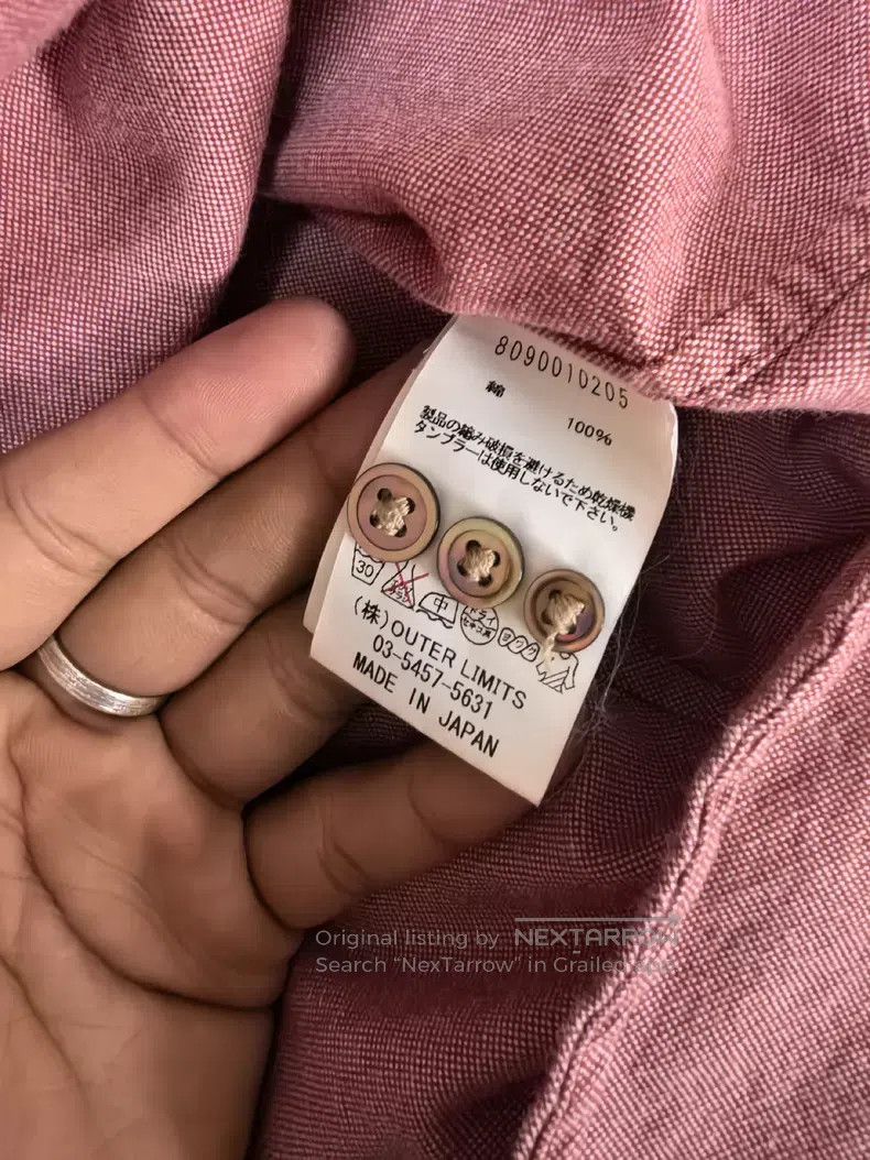Nigel Cabourn Nigel Cabourn Shirt Pink Size US S / EU 44-46 / 1 - 3 Thumbnail
