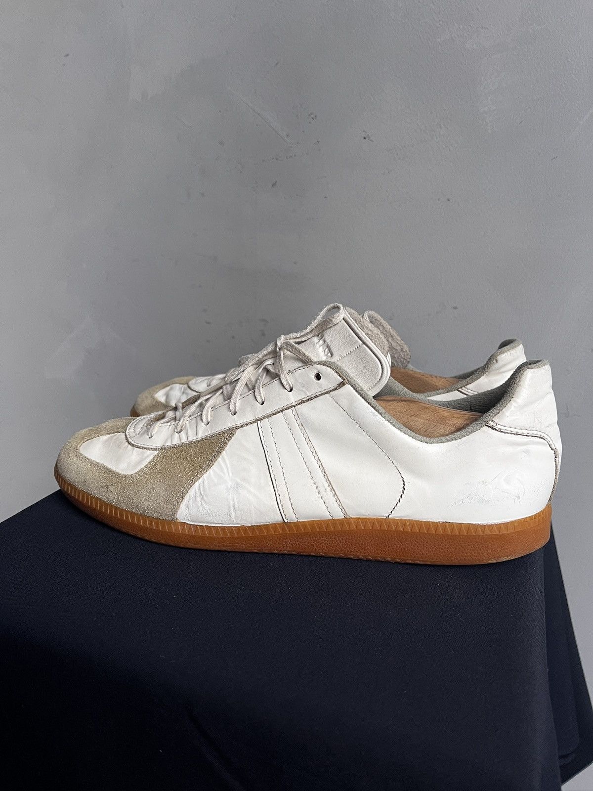 Japanese Brand Bw sports y2k margiela style leather low trainers hype Size US 11 / EU 44 - 7 Thumbnail