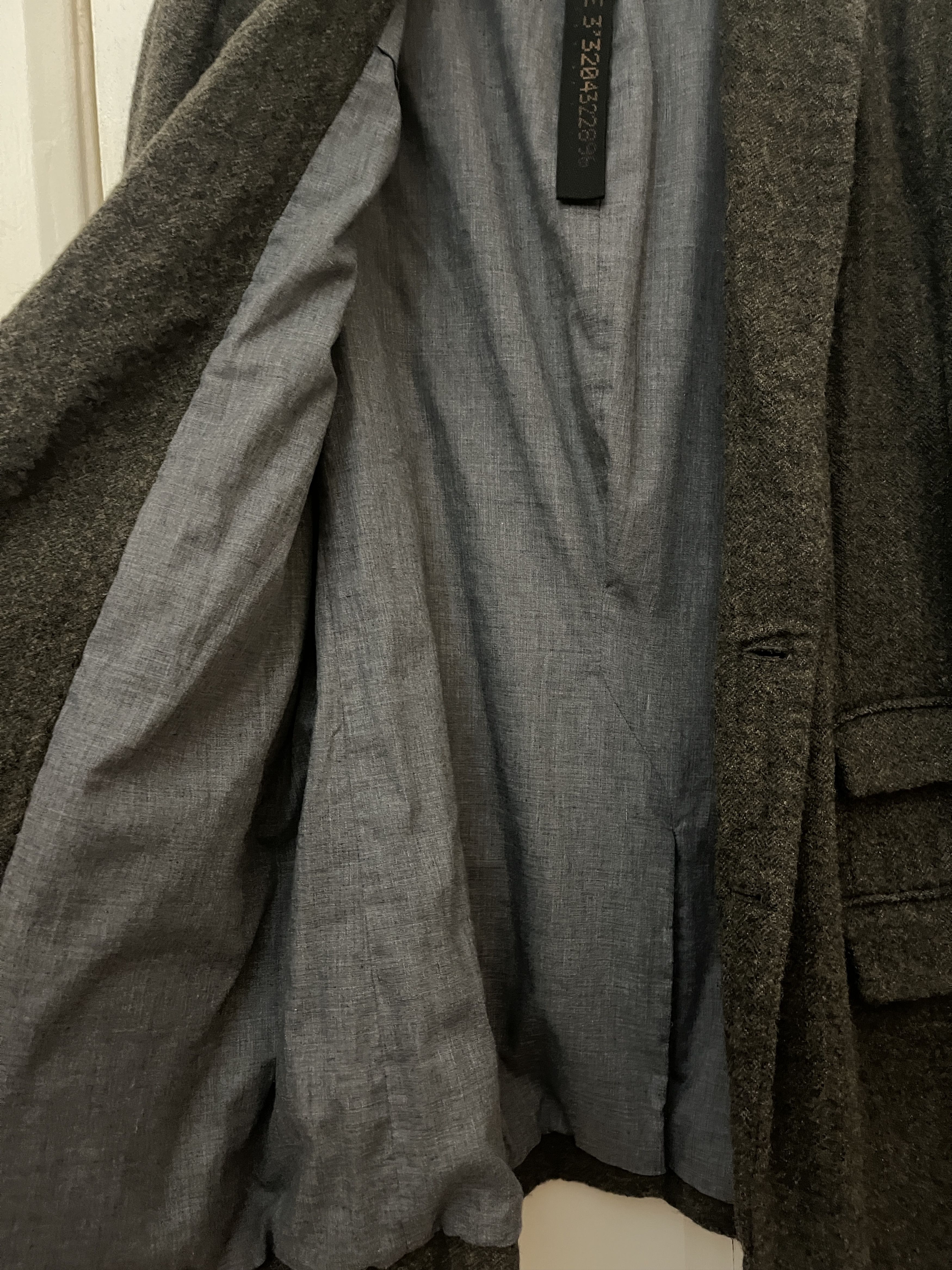 Forme D'Expression Heavy wool tailored jacket / blazer Size 52L - 7 Thumbnail