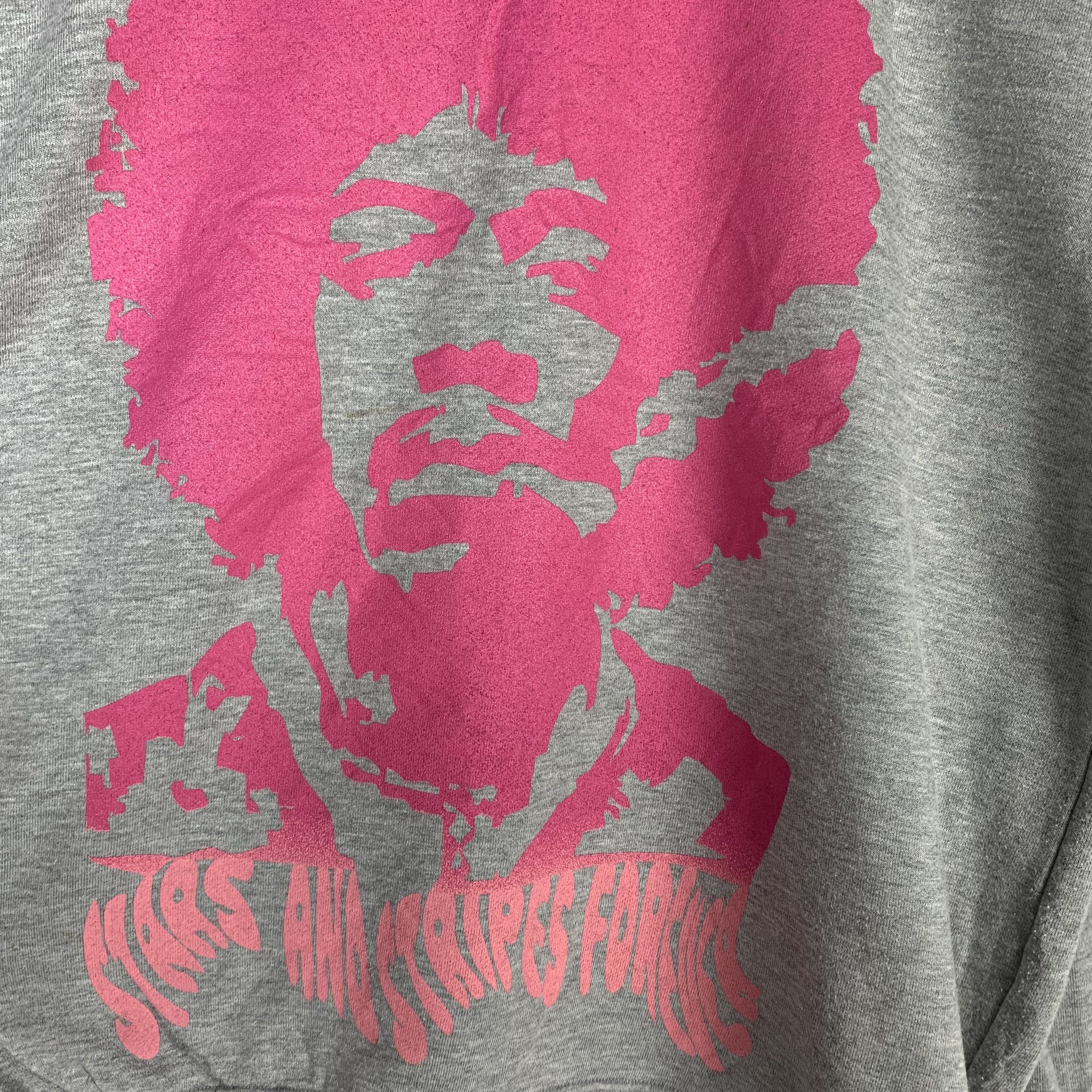 Japanese Brand Stars And Stripes Forever Jimi Hendrix Sweatshirt Crewneck Size US L / EU 52-54 / 3 - 3 Thumbnail