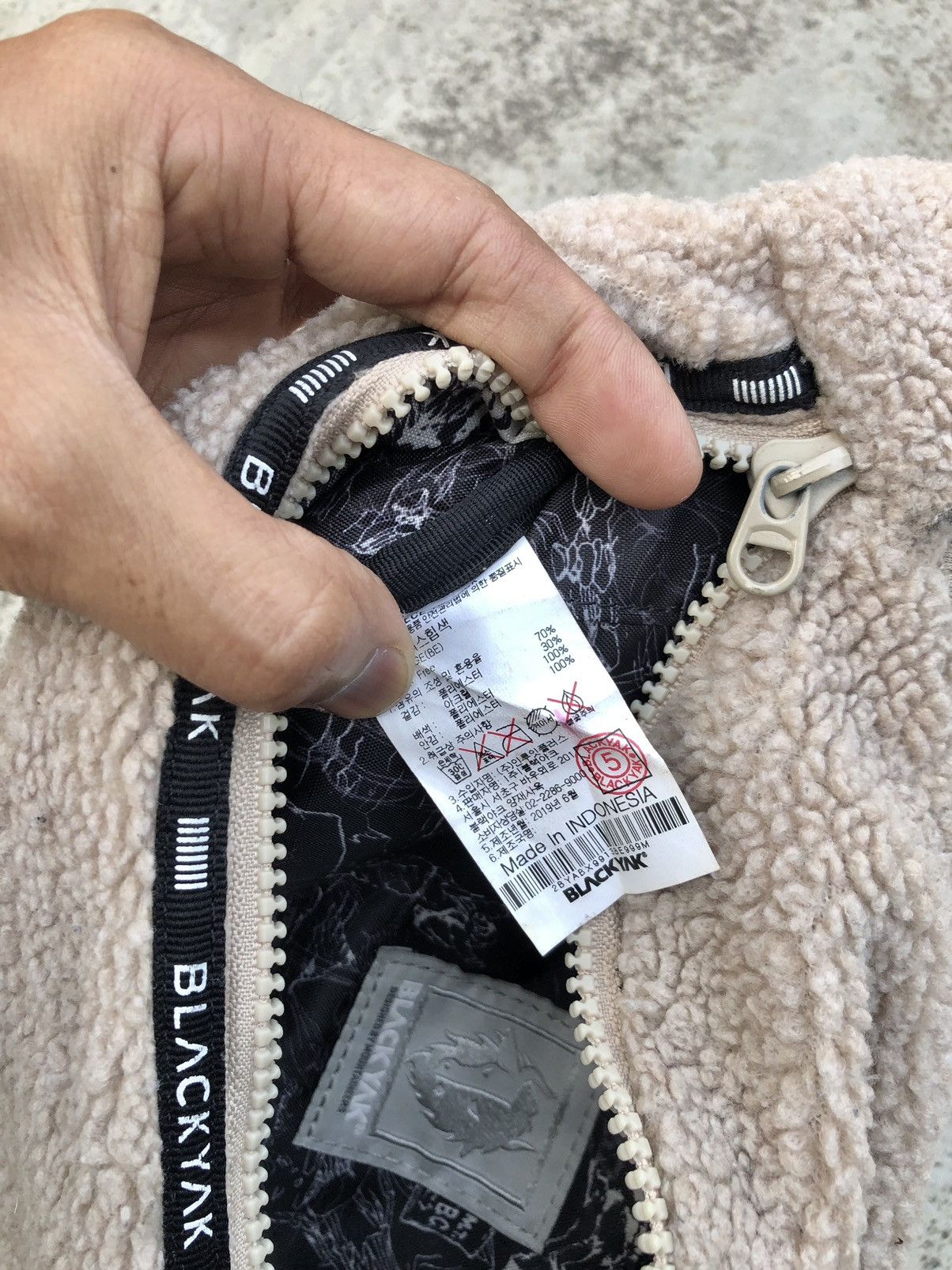 BLACKYAK BLACK YAK FLEECE FANNY PACK Size ONE SIZE - 6 Thumbnail
