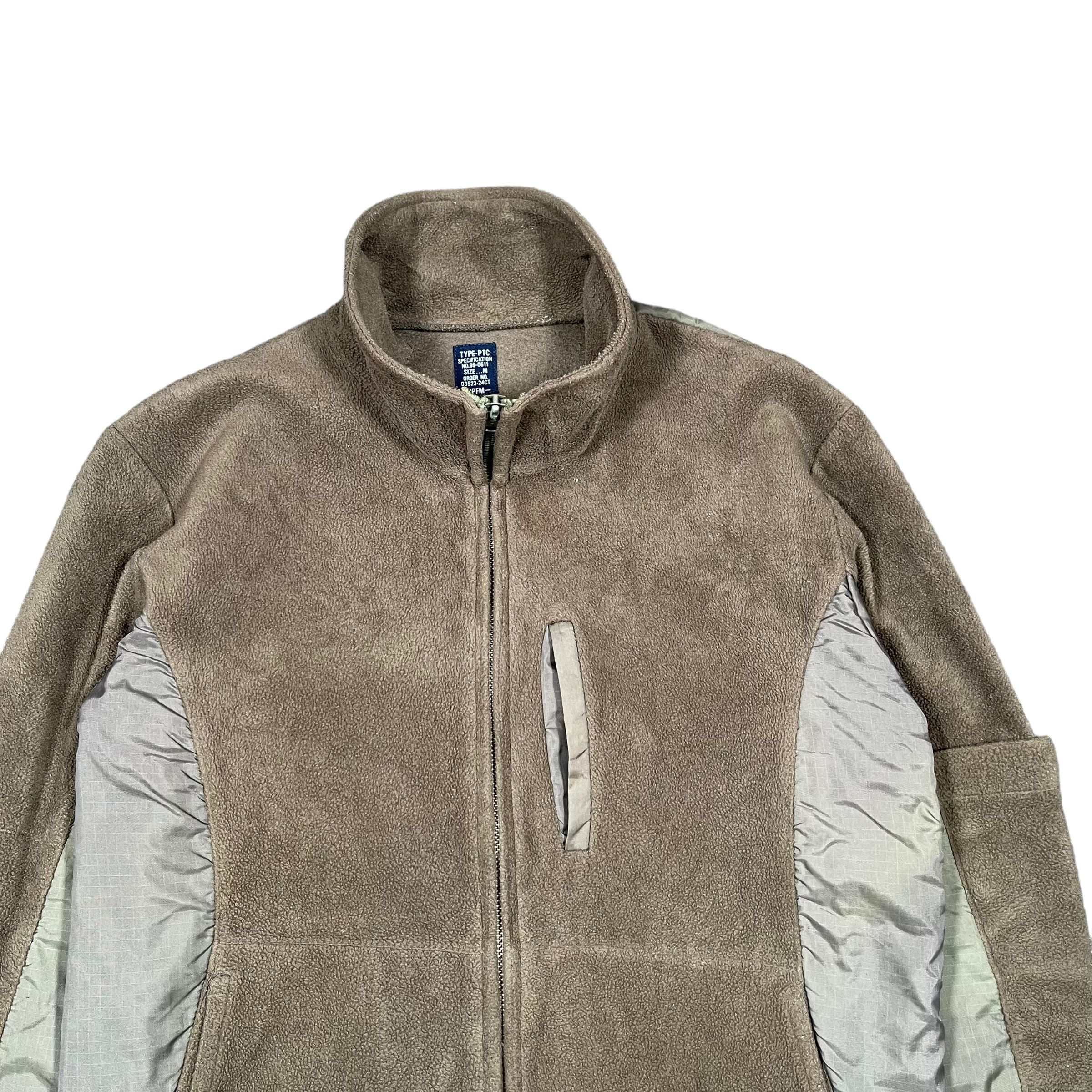 Japanese Brand × PPFM × South2 West8 PPFM Fleece Hybrid Olive Sweater Size US M / EU 48-50 / 2 - 4 Thumbnail