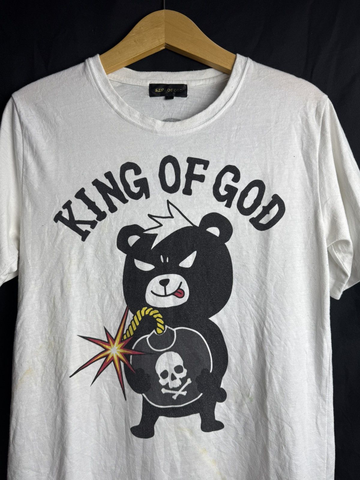 Hysteric Glamour × Japanese Brand × Mickey Mouse Japanese Skulls King Of God Tees Size US M / EU 48-50 / 2 - 3 Thumbnail