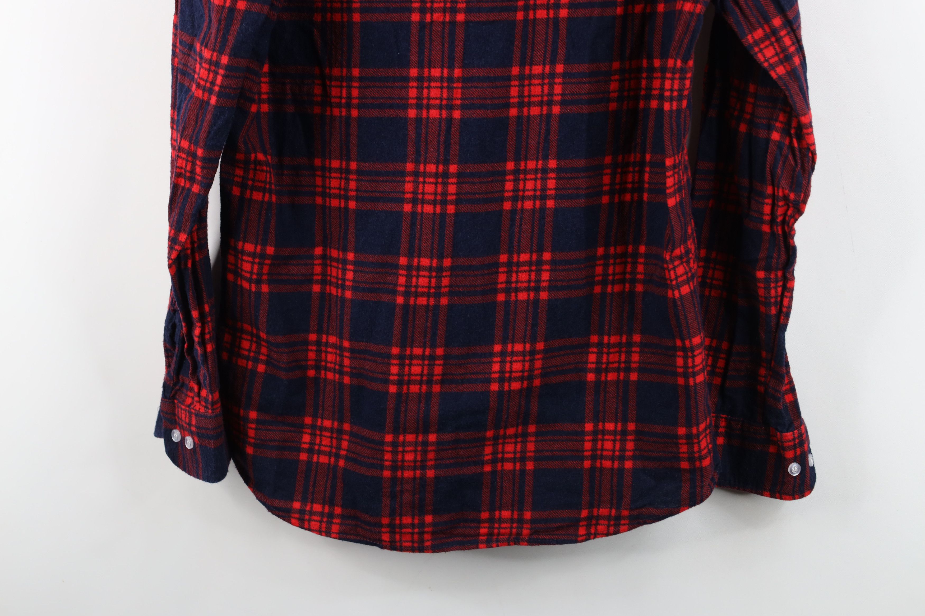 Vintage Vintage 70s Streetwear Pocket Flannel Button Shirt Plaid USA Size US S / EU 44-46 / 1 - 11 Thumbnail