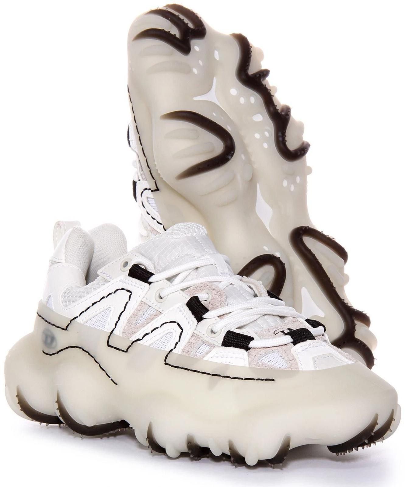 Diesel Diesel S-Prototype P1 LowTop Sneaker In White US9 Ret$439 Size US 9 / IT 39 - 6 Thumbnail
