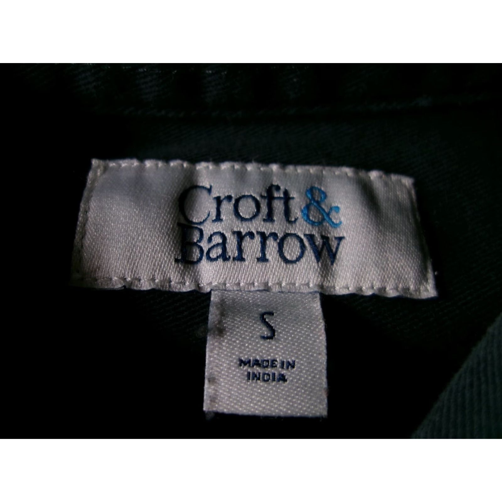 Croft & Barrow Croft & Barrow Shirt Mens S Navy Deer Graphic Long Sleeve Button Up 100% Cotton Size US S / EU 44-46 / 1 - 6 Thumbnail