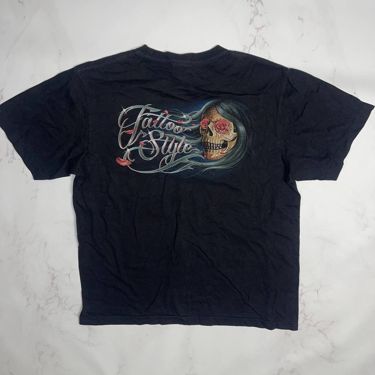 Vintage Streetwear × Vintage Wild Skulls Vintage T-Shirt L Size Size US L / EU 52-54 / 3 - 10 Thumbnail