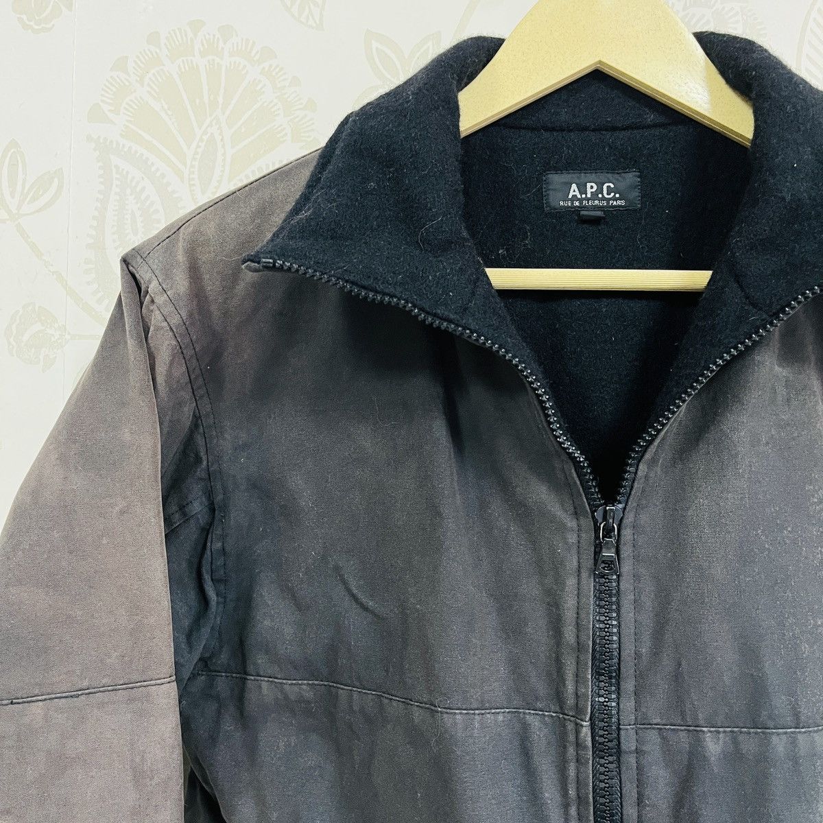 A.P.C. × Vintage Vintage 90s A.P.C Jean Touitou Double Elbow Jacket France Size US S / EU 44-46 / 1 - 5 Thumbnail