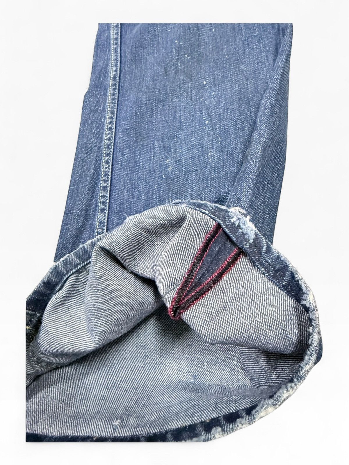 Diesel Authentic🔥Diesel Shazor Bell Bottom Wash Denim Size US 35 - 12 Thumbnail