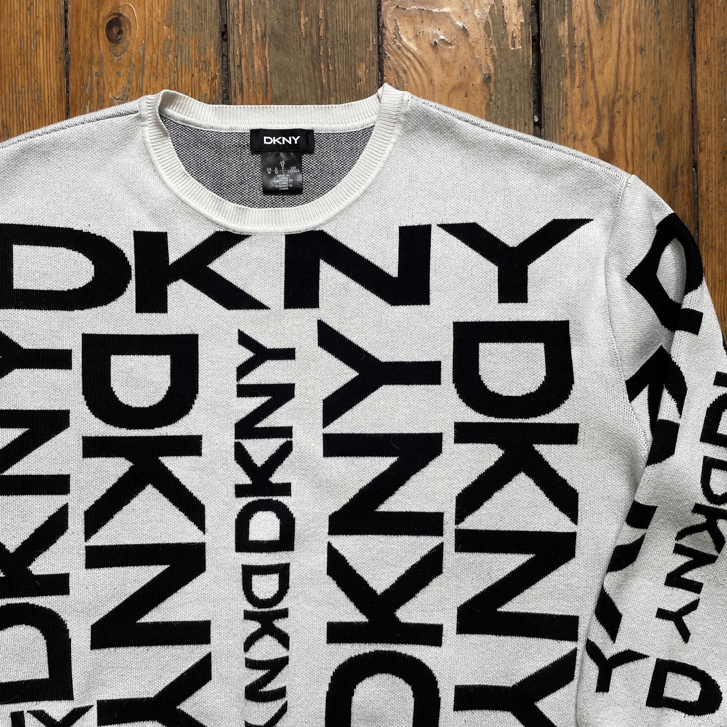 DKNY dkny fullrpint sweater Size M / US 6-8 / IT 42-44 - 3 Thumbnail
