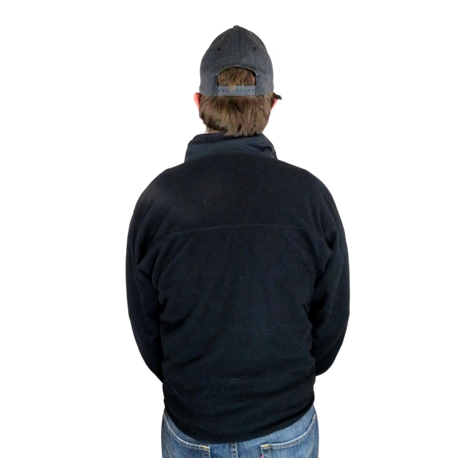 The North Face VINTAGE The North Face Mens Synchilla Snap Pullover Jacket Black M Size US M / EU 48-50 / 2 - 2 Thumbnail