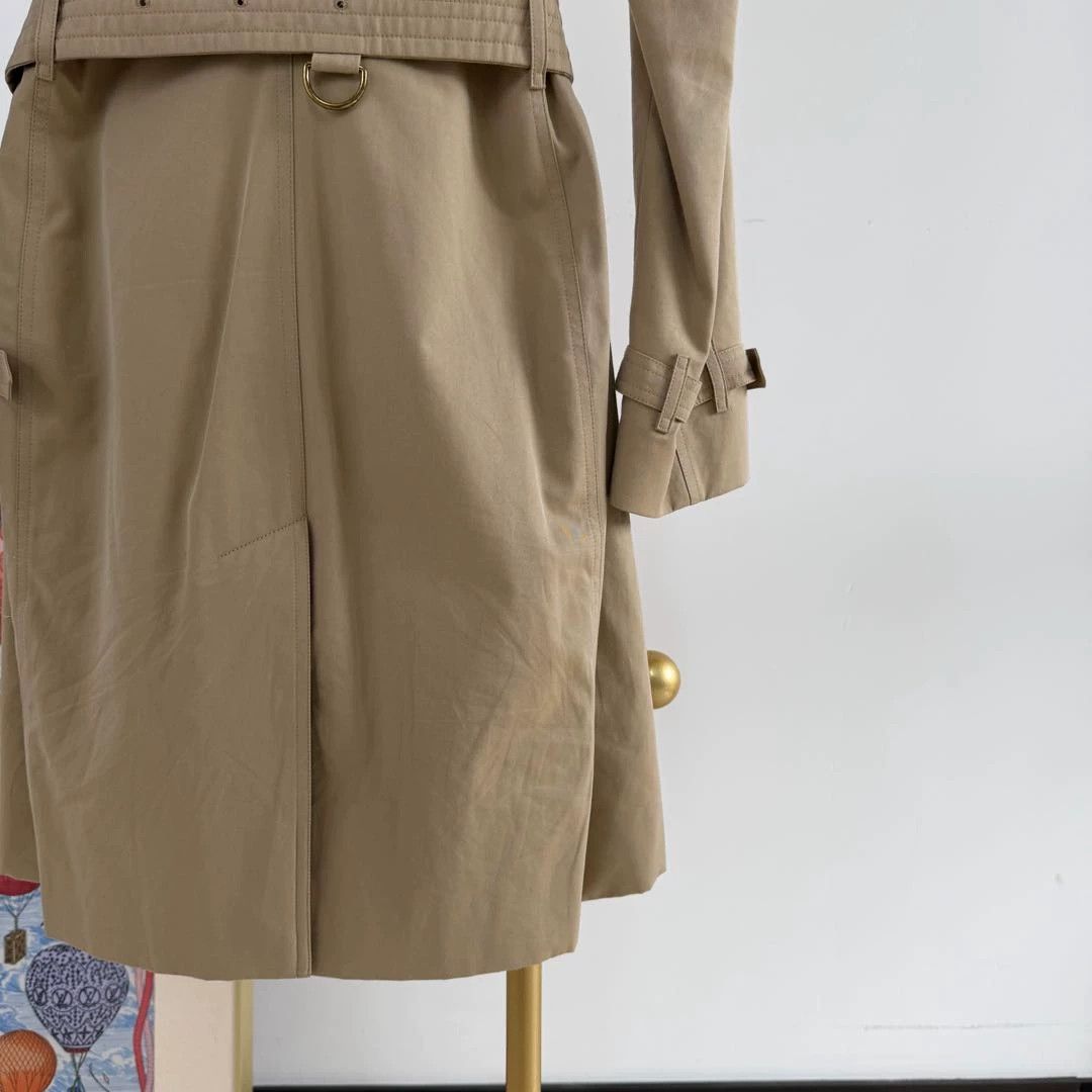 Burberry Burberry Khaki Trench Coat F36 Size XS / US 0-2 / IT 36-38 - 6 Thumbnail