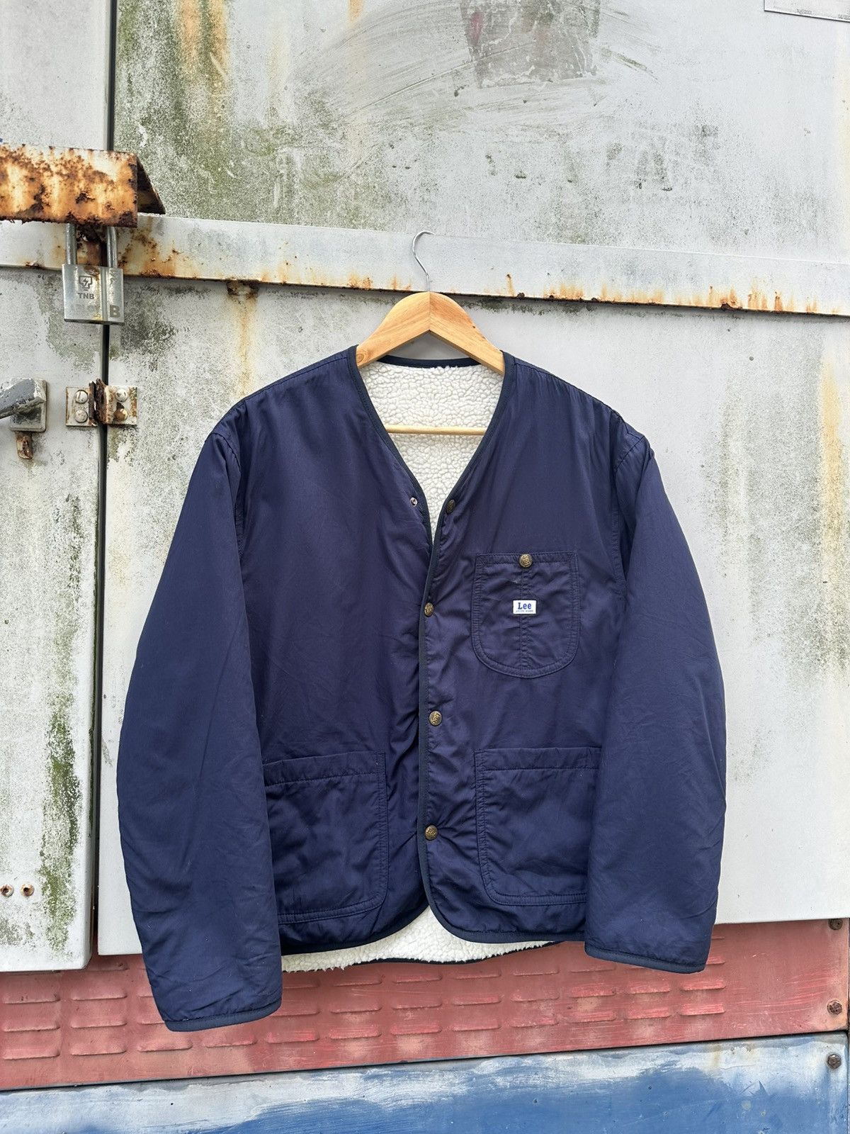 Lee 👹Lee Union Made Fleece Lined Utility Jacket Size US S / EU 44-46 / 1 - 3 Thumbnail