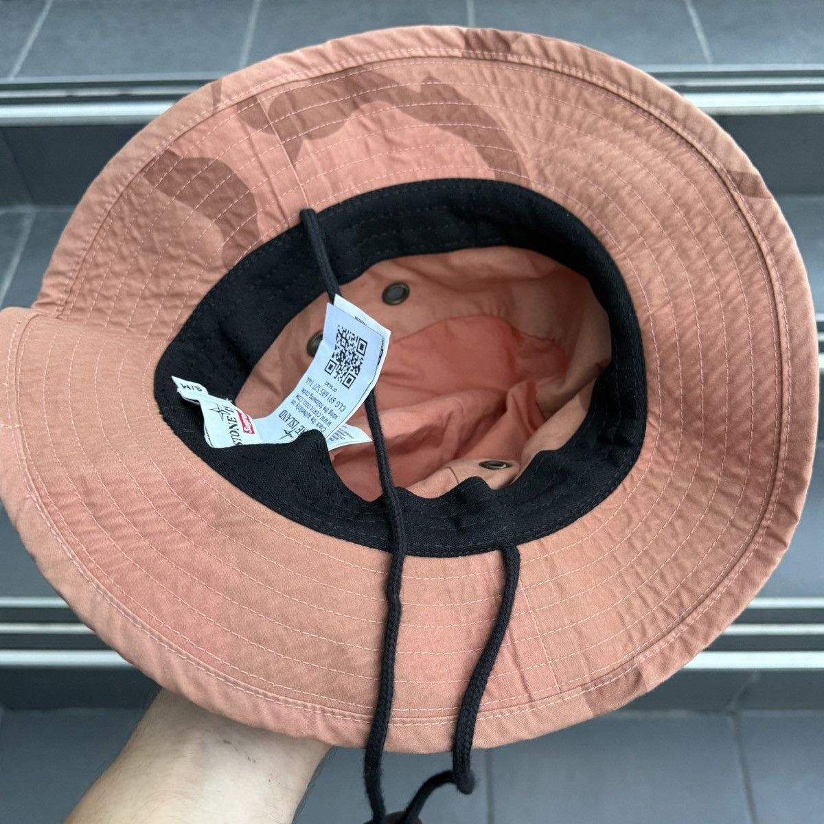 Stone Island × Supreme RARE🔥 Supreme Stone Island Camo Boonie Size ONE SIZE - 9 Thumbnail