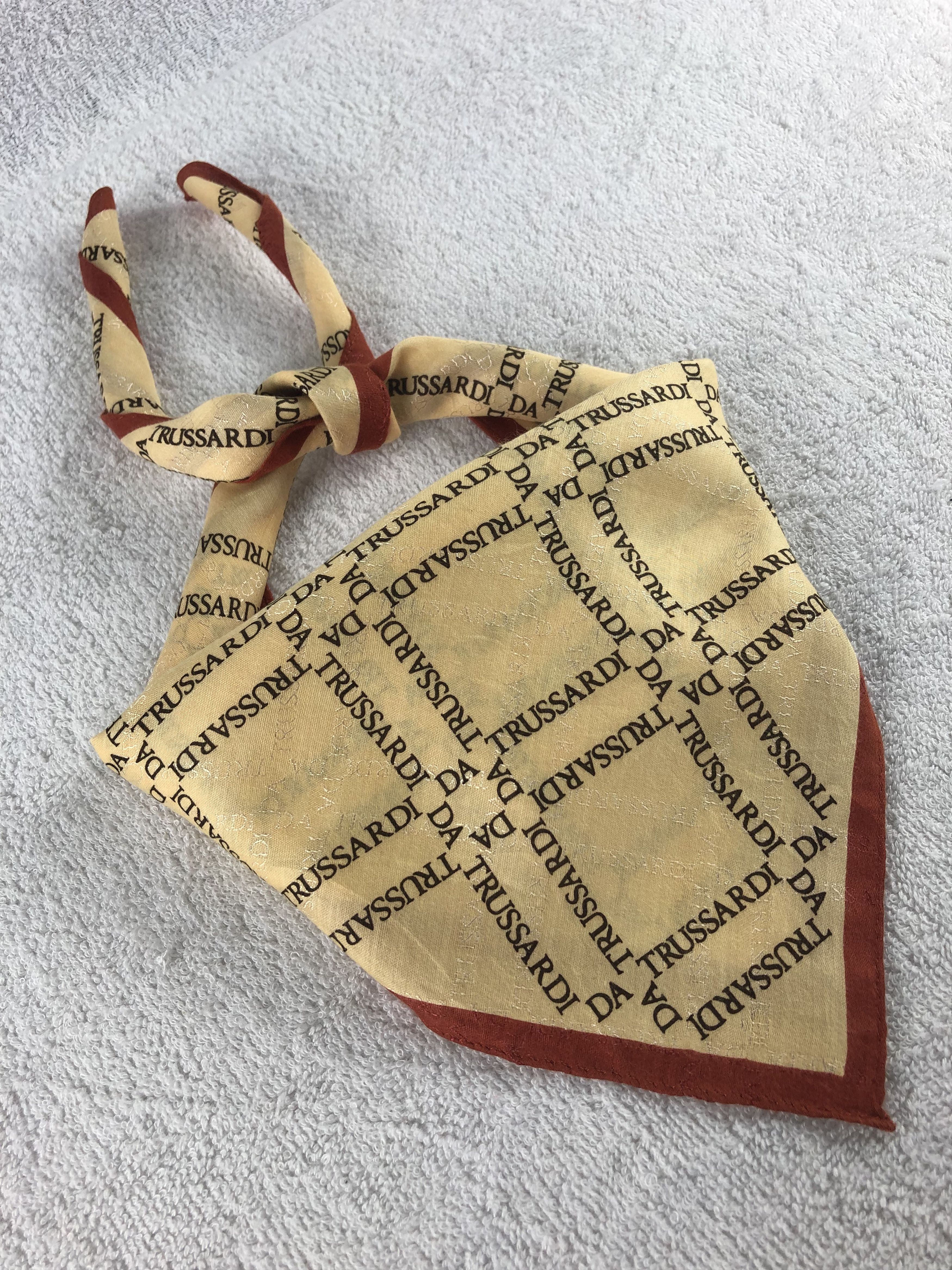 Trussardi × Vintage Trussardi Handkerchief / Bandana / Neckerchief Size ONE SIZE - 1 Thumbnail