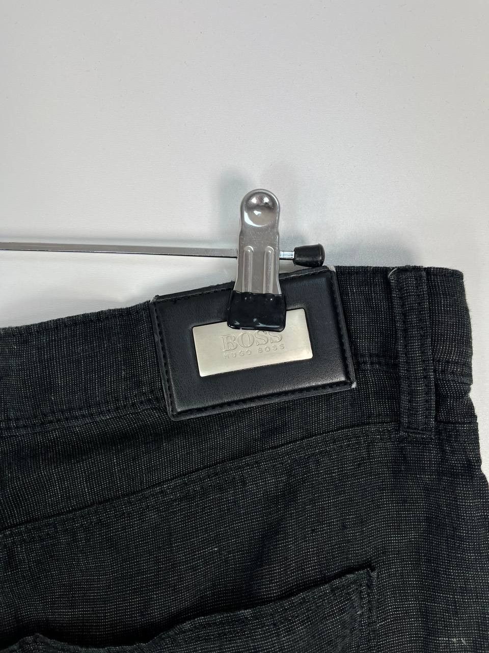 Hugo Boss Hugo Boss Black Linen Trousers Men’s Size W40 Size US 40 / EU 56 - 3 Thumbnail