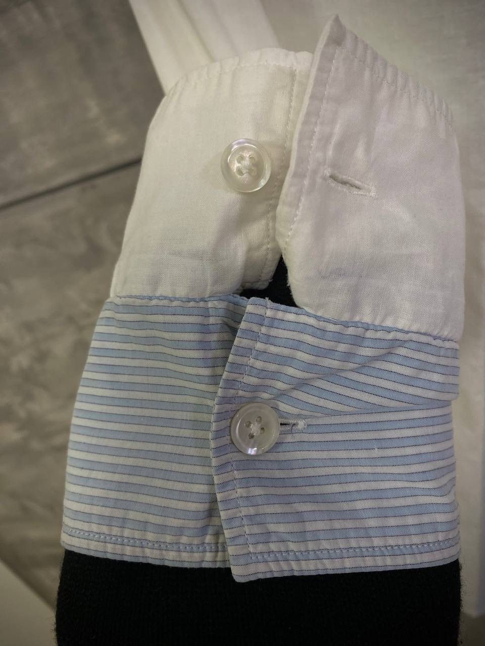 Ann Demeulemeester Shirt with double collar and cuffs M Size 48R - 4 Thumbnail