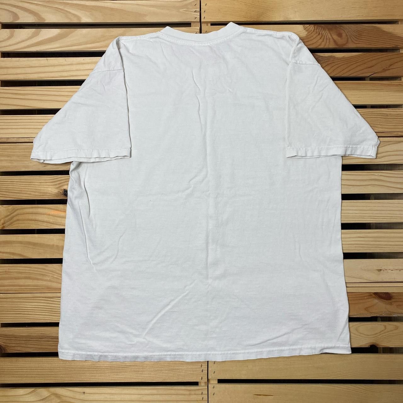 Other Vintage Be Real White Football Tee Size XL Size US XL / EU 56 / 4 - 2 Thumbnail
