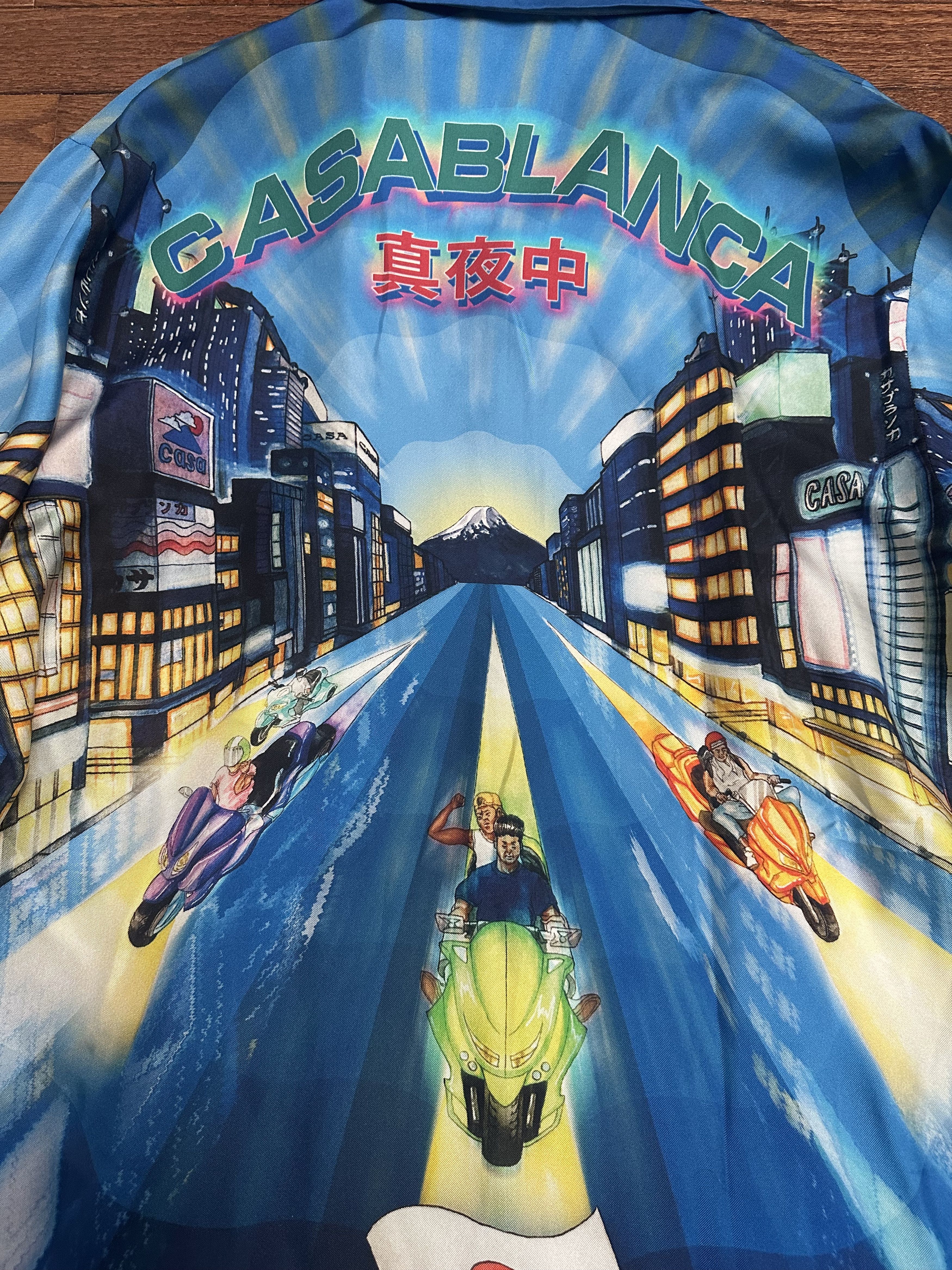 Casablanca Casablanca Silk Japan Racing Shirt Size US M / EU 48-50 / 2 - 5 Thumbnail