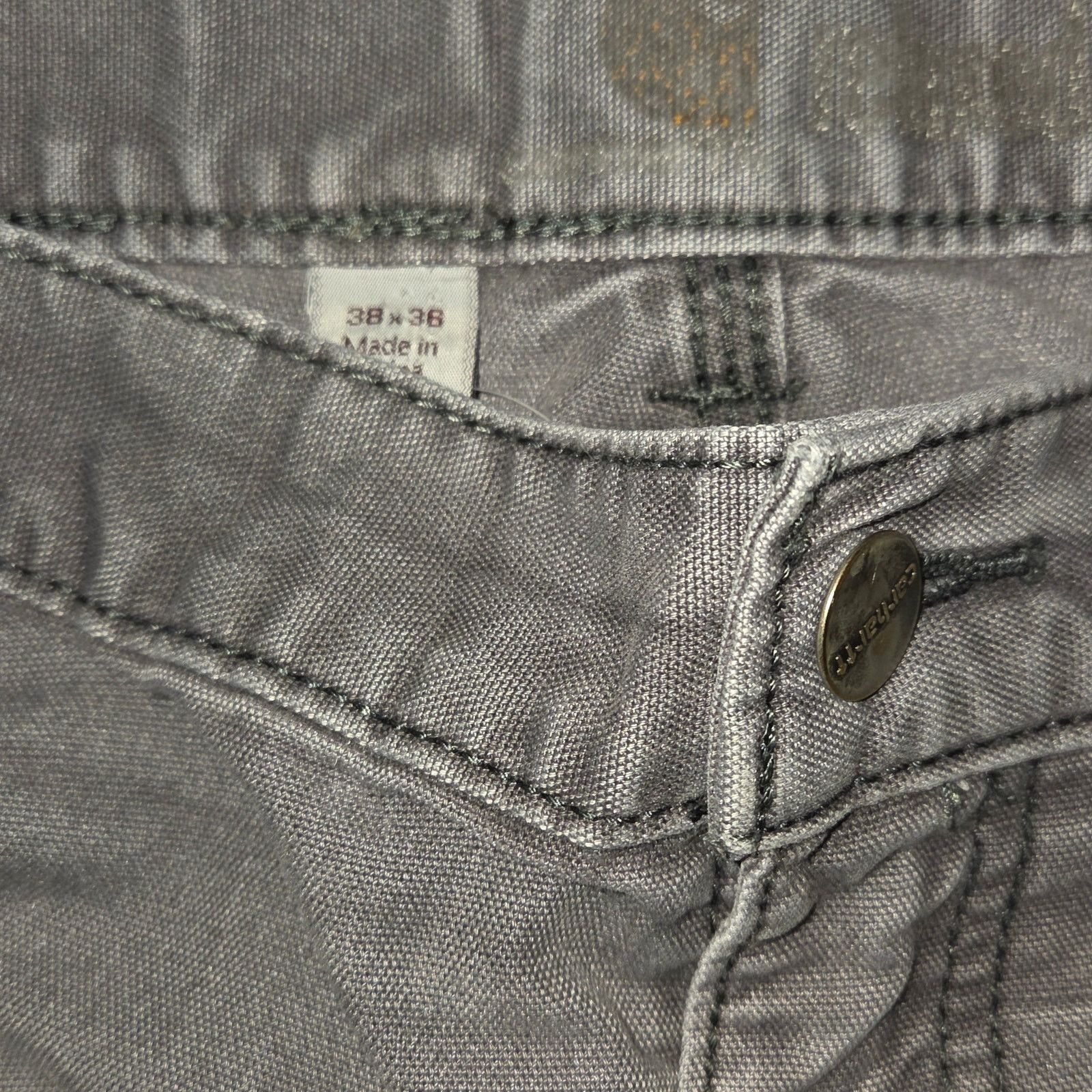 Carhartt Vintage Grey Carhartt Cargo Pants - Men's 38x36 Size US 38 / EU 54 - 7 Thumbnail