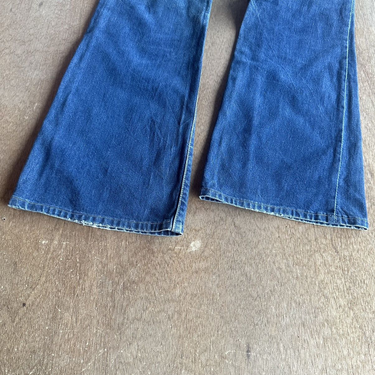 Vintage FLARE/BOOTCUT ‼️ Vintage COLOLUD Yellow Stitch Sconvil Denim Size US 27 - 18 Thumbnail