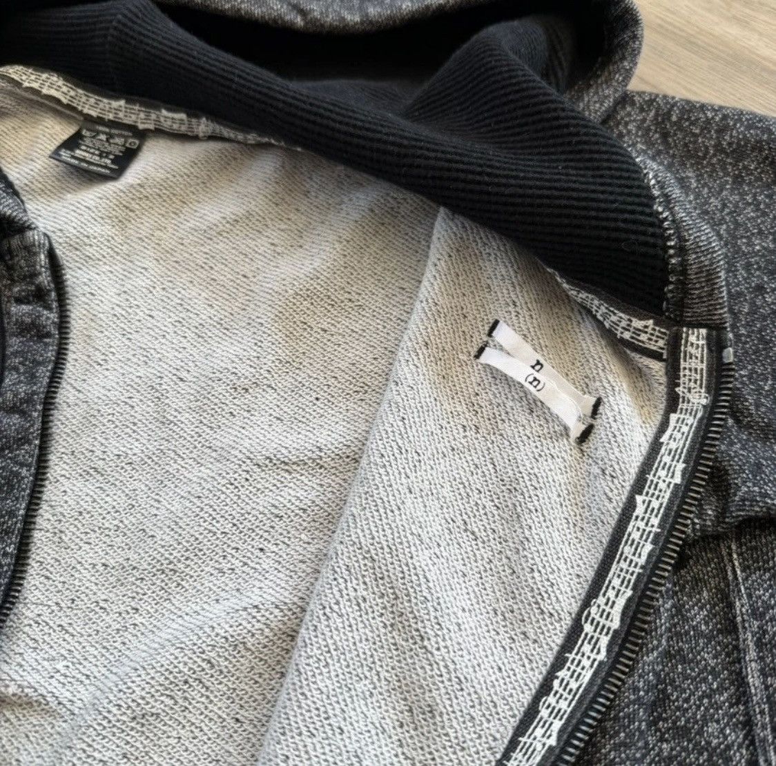 Number (N)ine “Nightcrawler” Zip Up Sweater
