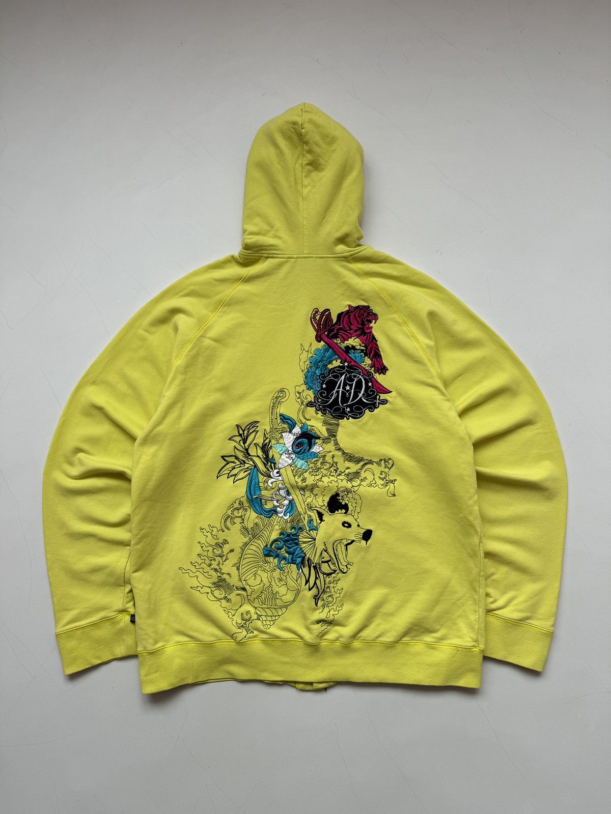 Artful Dodger Embroidered Colourful Hoodie