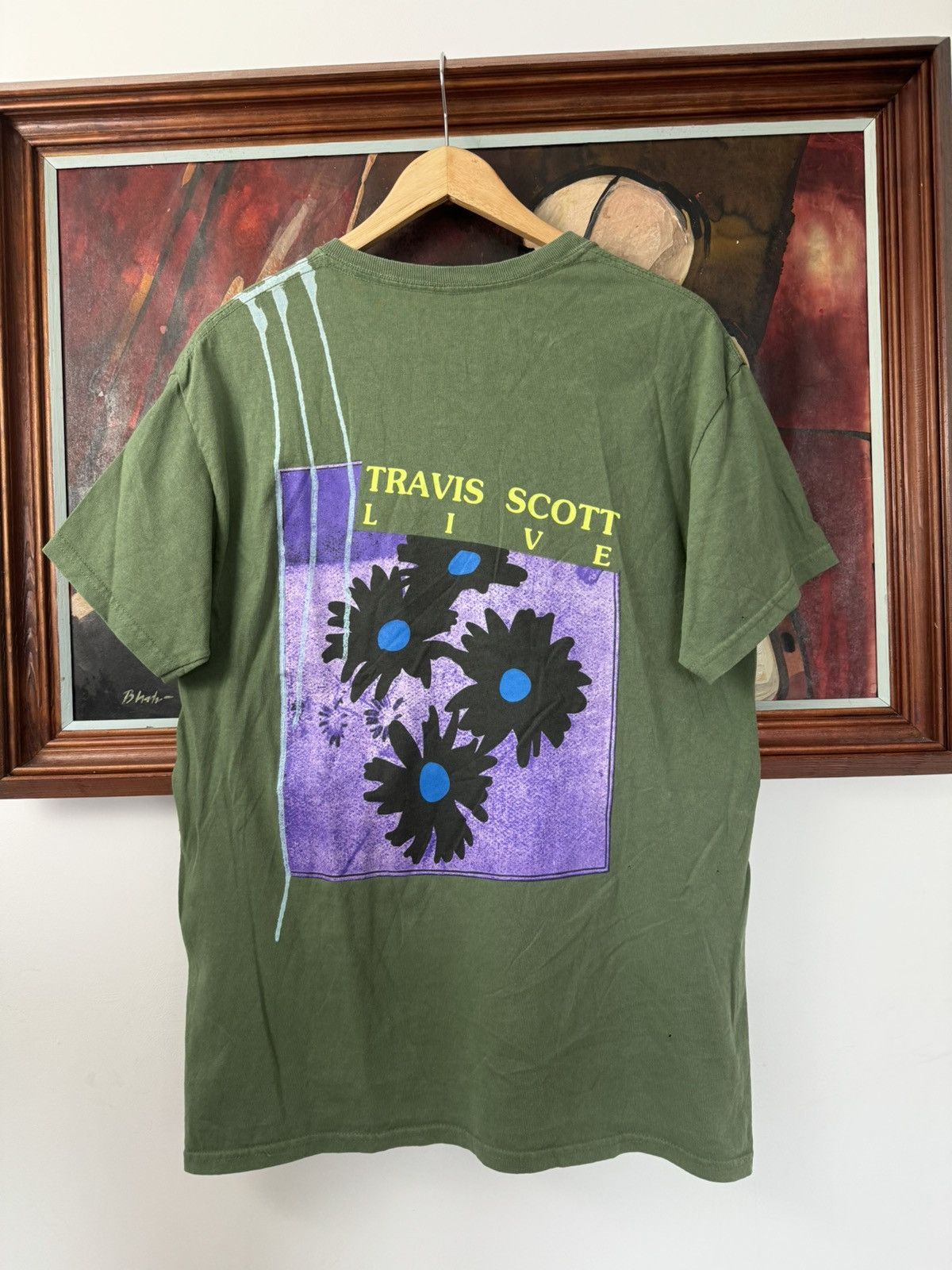 Band Tees Travis Scott Astroworld Tour 2019 Wish You Were Here Tee Rap Size US M / EU 48-50 / 2 - 1 Thumbnail
