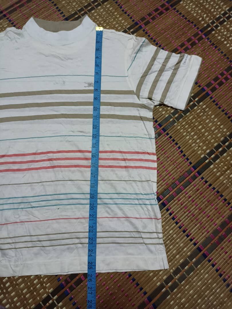 Burberry Burberry Golf Striped Tee Size US M / EU 48-50 / 2 - 11 Thumbnail