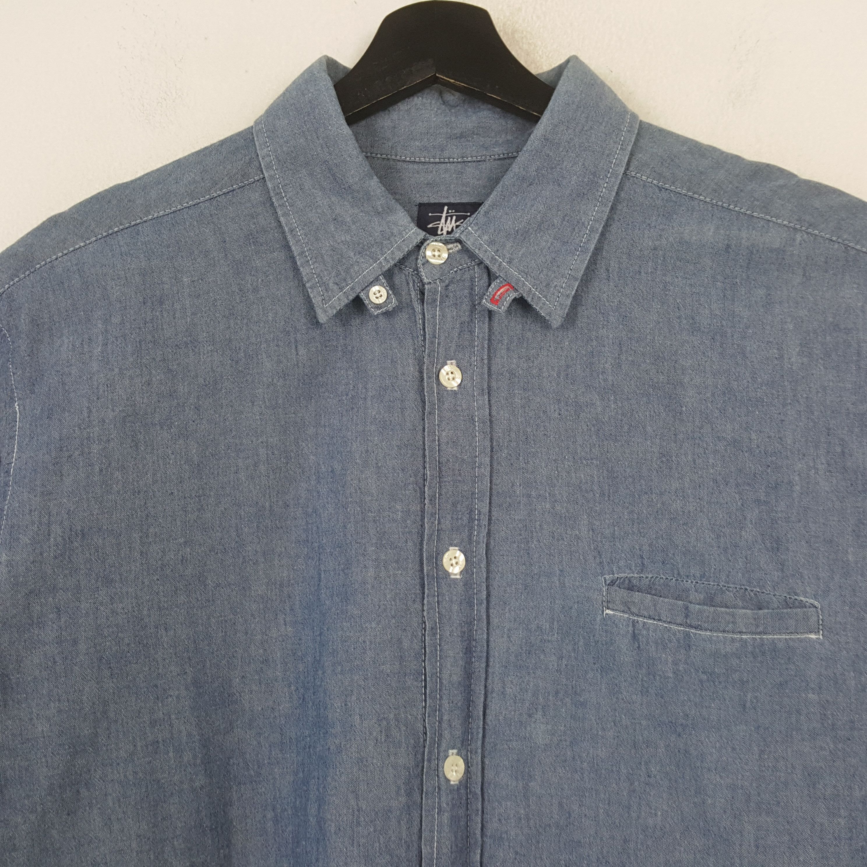 Stussy STUSSY Streetwear Casual Style Custom Art Shirt C294N24 Size US XL / EU 56 / 4 - 4 Thumbnail