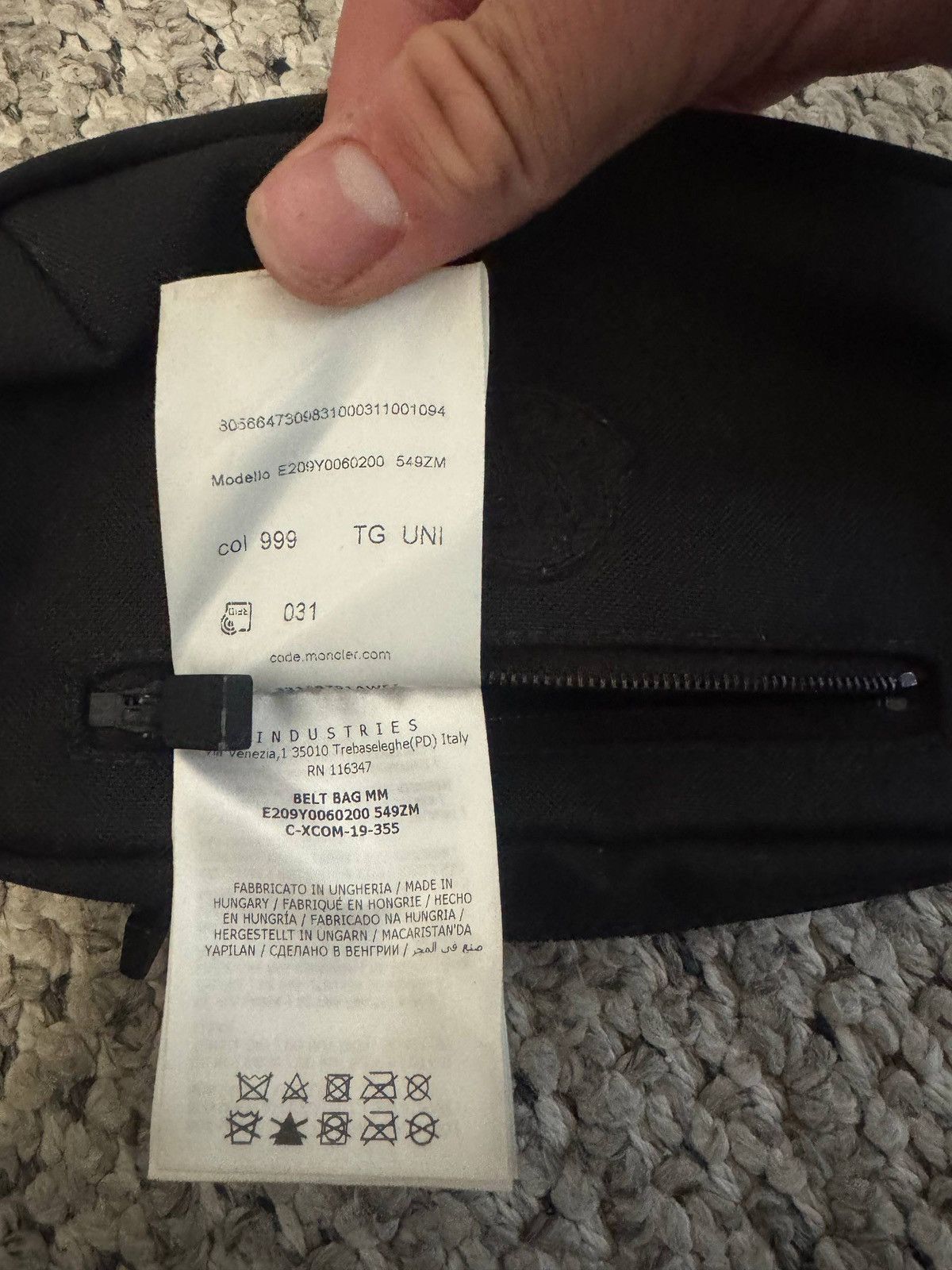 Alyx × Moncler Alyx x Moncler bag Size ONE SIZE - 8 Thumbnail