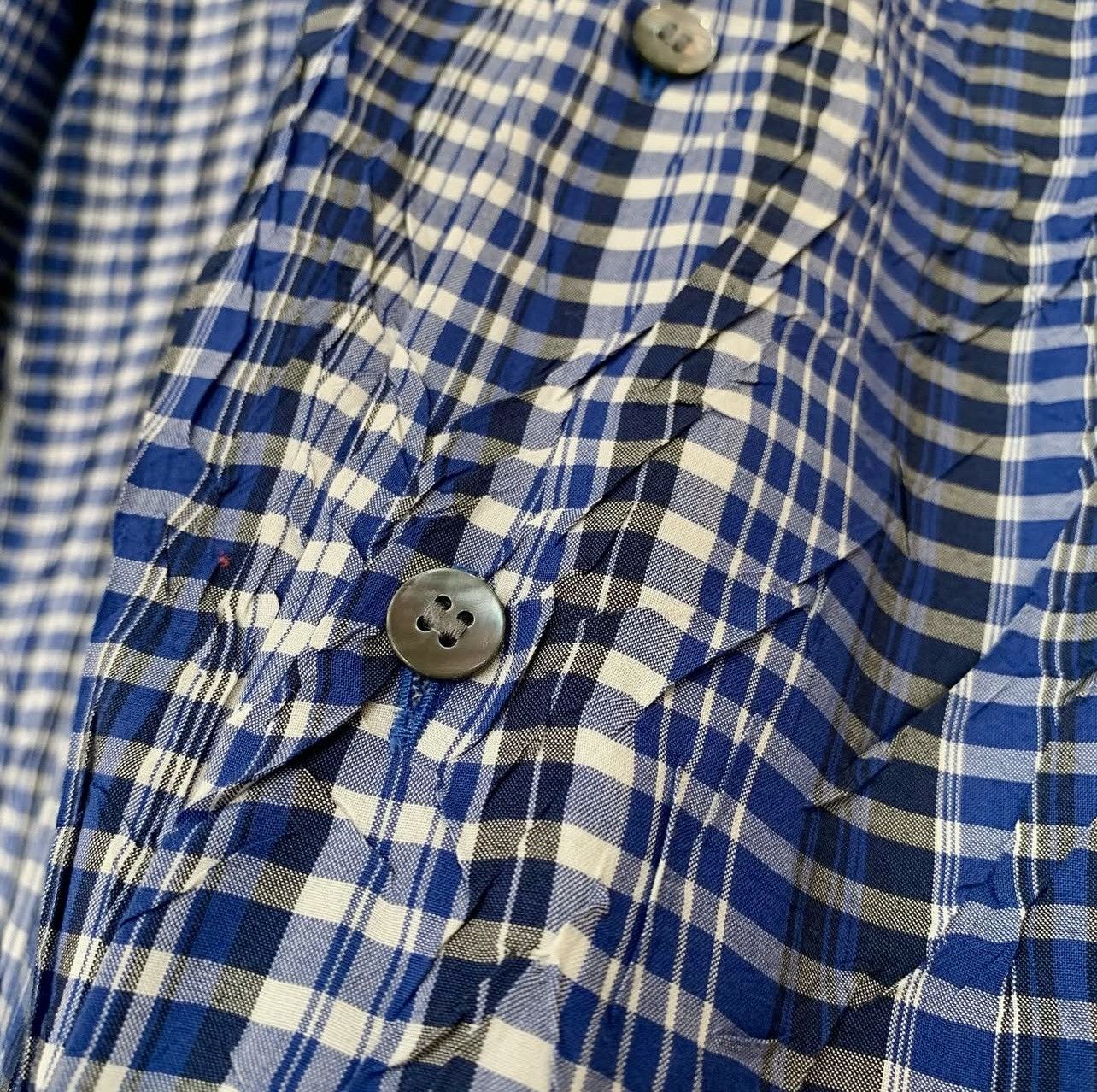 Vintage Issey Miyake textured shirt Size US L / EU 52-54 / 3 - 12 Thumbnail