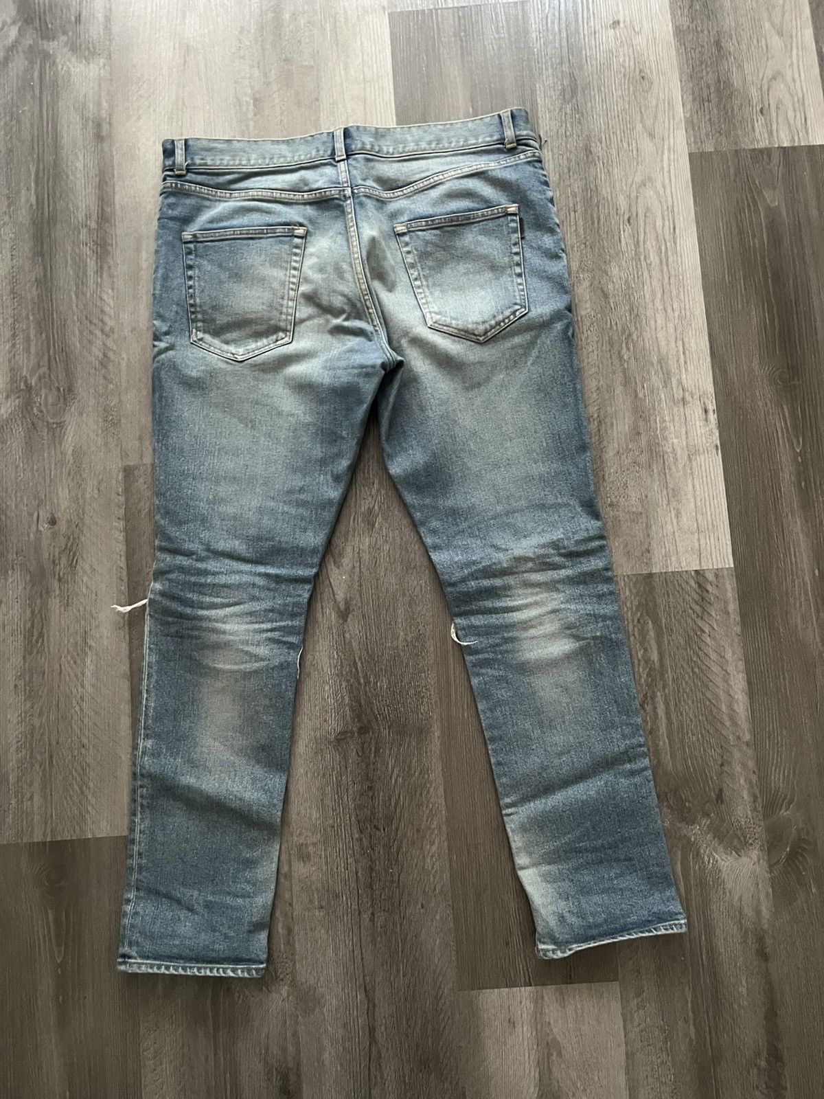 Saint Laurent Paris Saint laurent destroy jeans Size US 34 / EU 50 - 2 Thumbnail